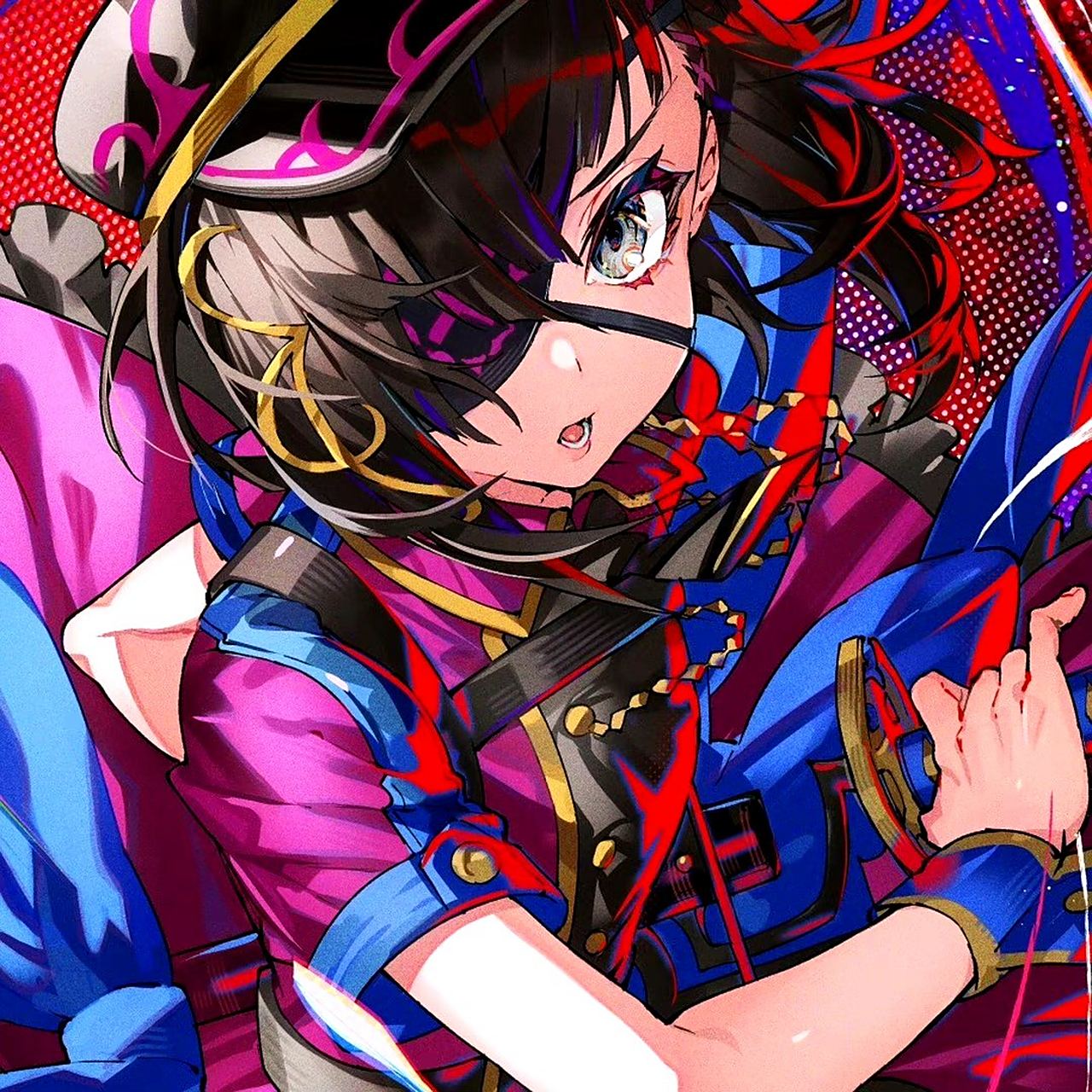 画师mika pikazo动漫角色插画欣赏,华丽与时尚并存.