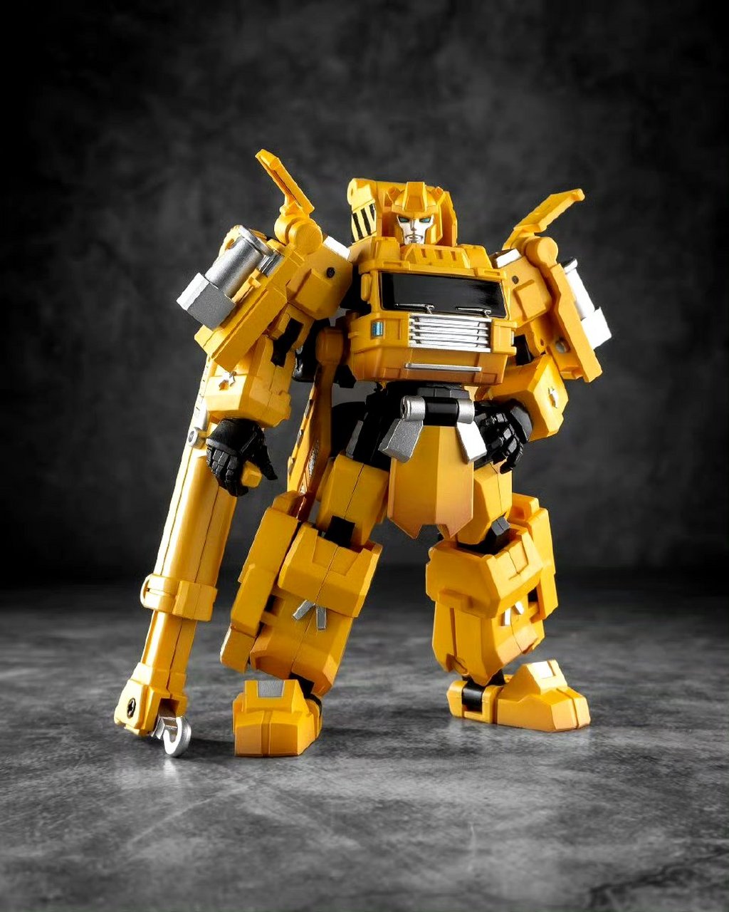 模型欣赏:铁工厂 钢铁武士系列 if ex-62d 顽铁大工 重光/吊车.