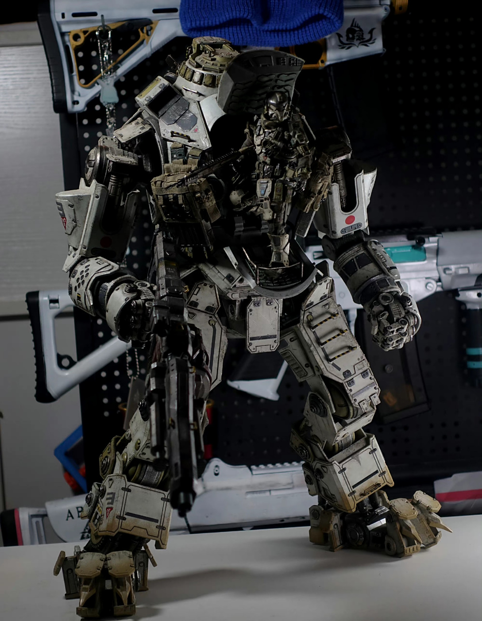 模型欣赏:threezero 泰坦陨落 阿特拉斯,by 小梓2号.