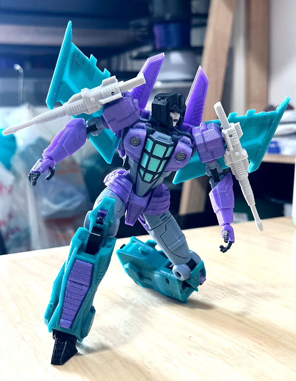 模型欣赏:迷友 3d打印的mp比例 变形金刚 滑流,by like _toys.