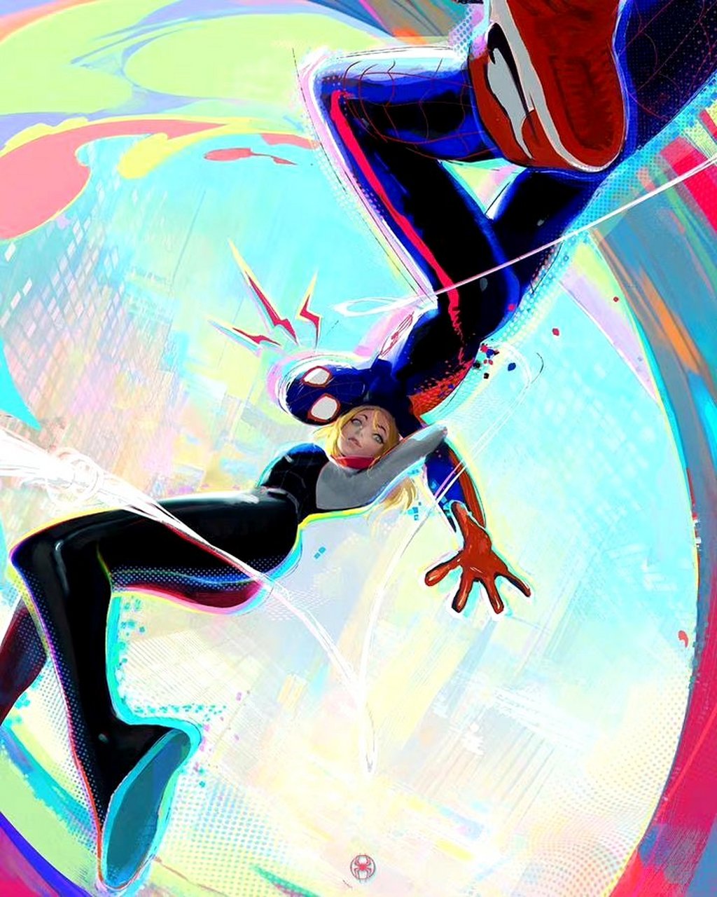 画师rossdraws动漫角色场景作品欣赏,细腻的配色与光影