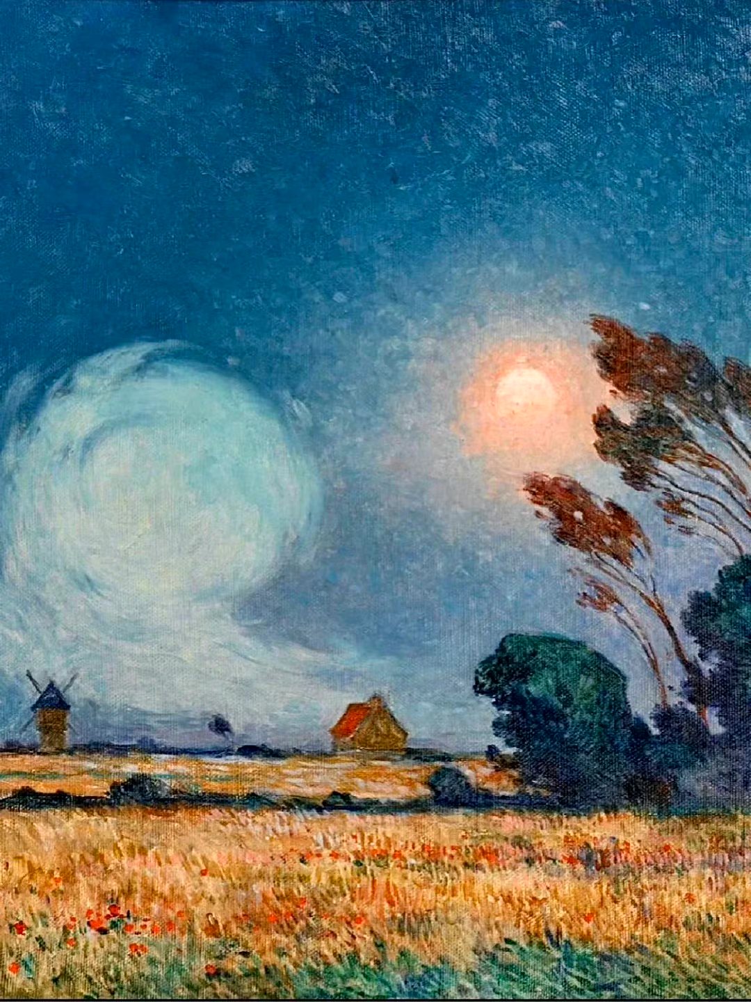 法国后印象派画家 ferdinand loyen du puigaudea 绘画作品欣赏,作品