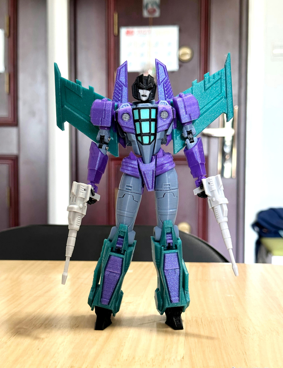 模型欣赏:迷友 3d打印的mp比例 变形金刚 滑流,by like _toys.