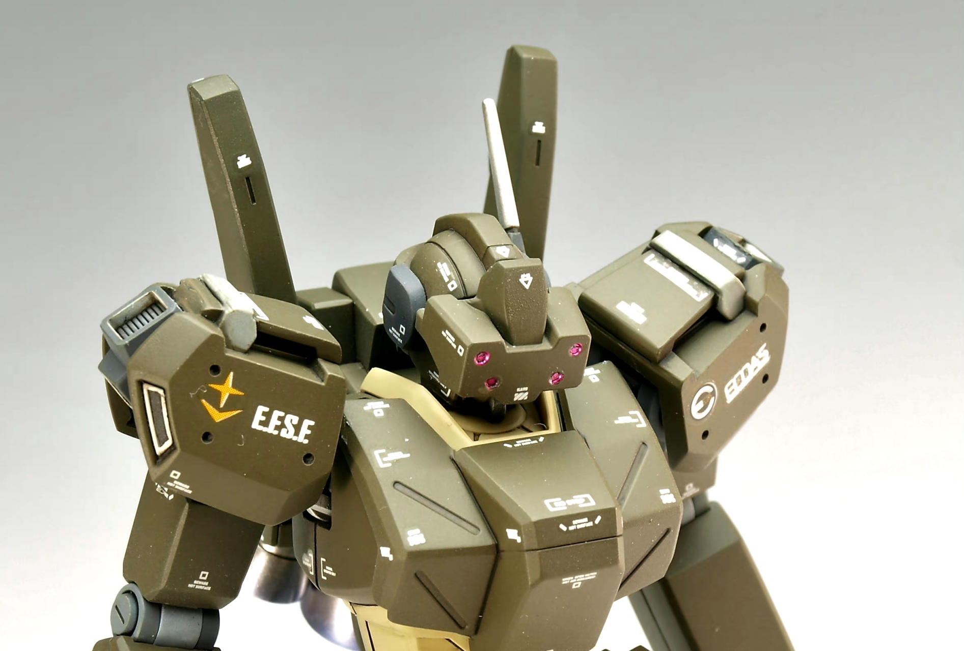 模型欣赏:机动战士高达uc rgm-89de杰刚(ecoas式样).