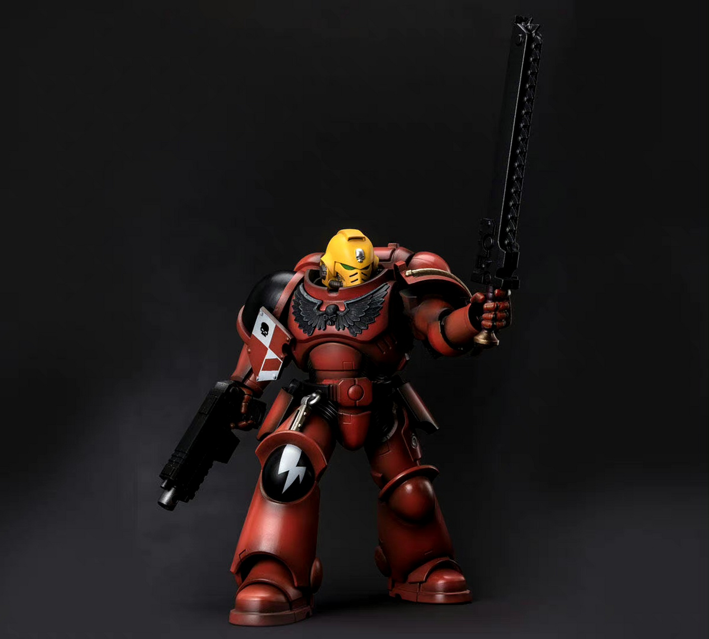 万代 战锤40k blood angels assault intercessor/血天使突击仲裁者