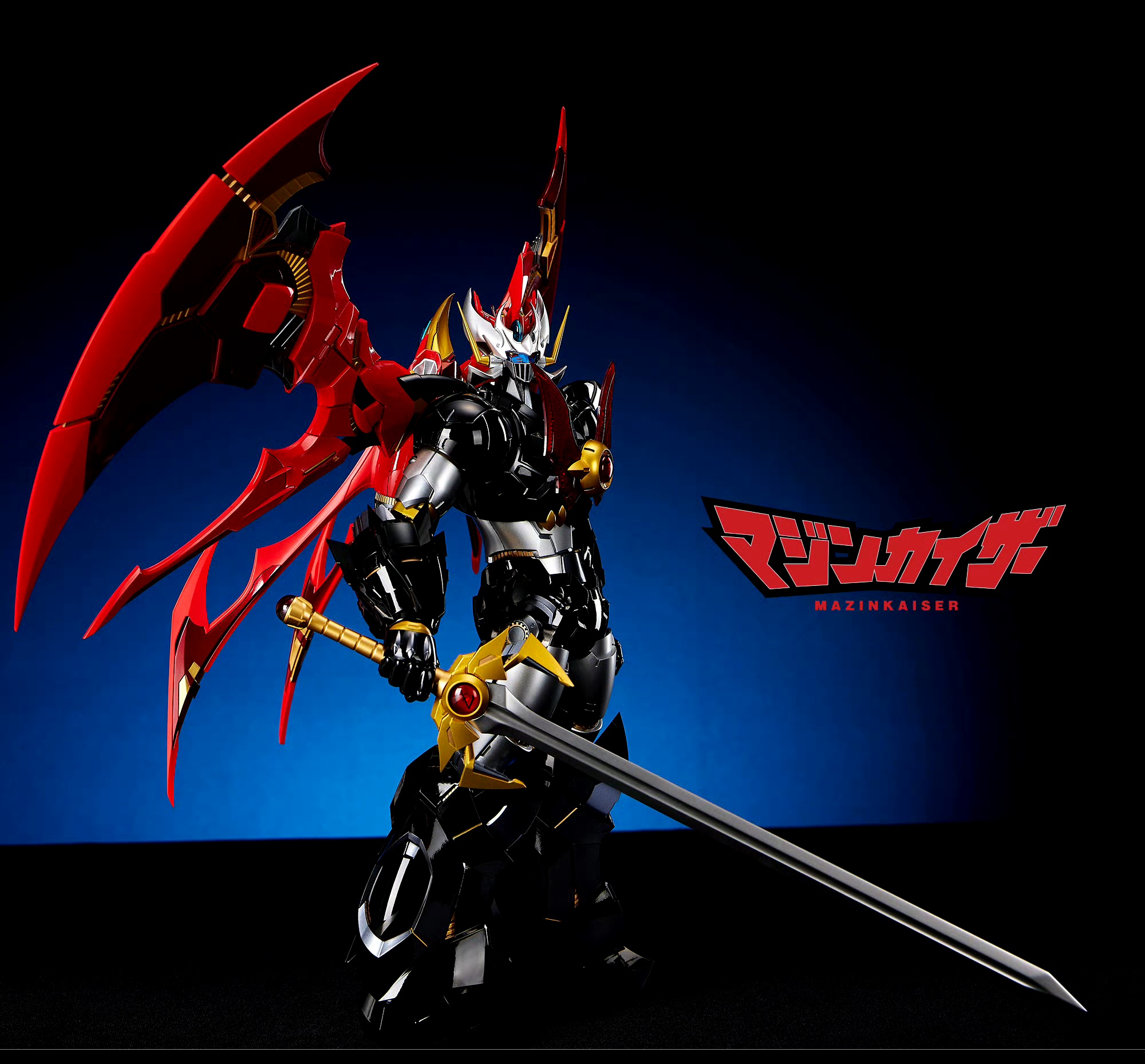 模型欣赏:blitzway 超可动合金 mazinkaiser 魔神凯撒