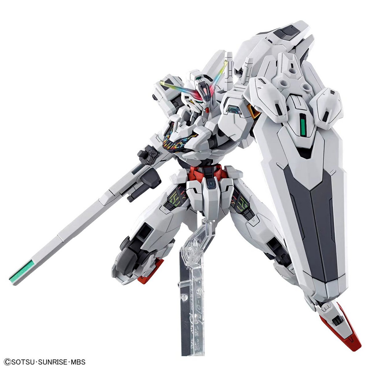 模型欣赏:《机动战士高达:水星的魔女》hg 1/144 异灵高达.