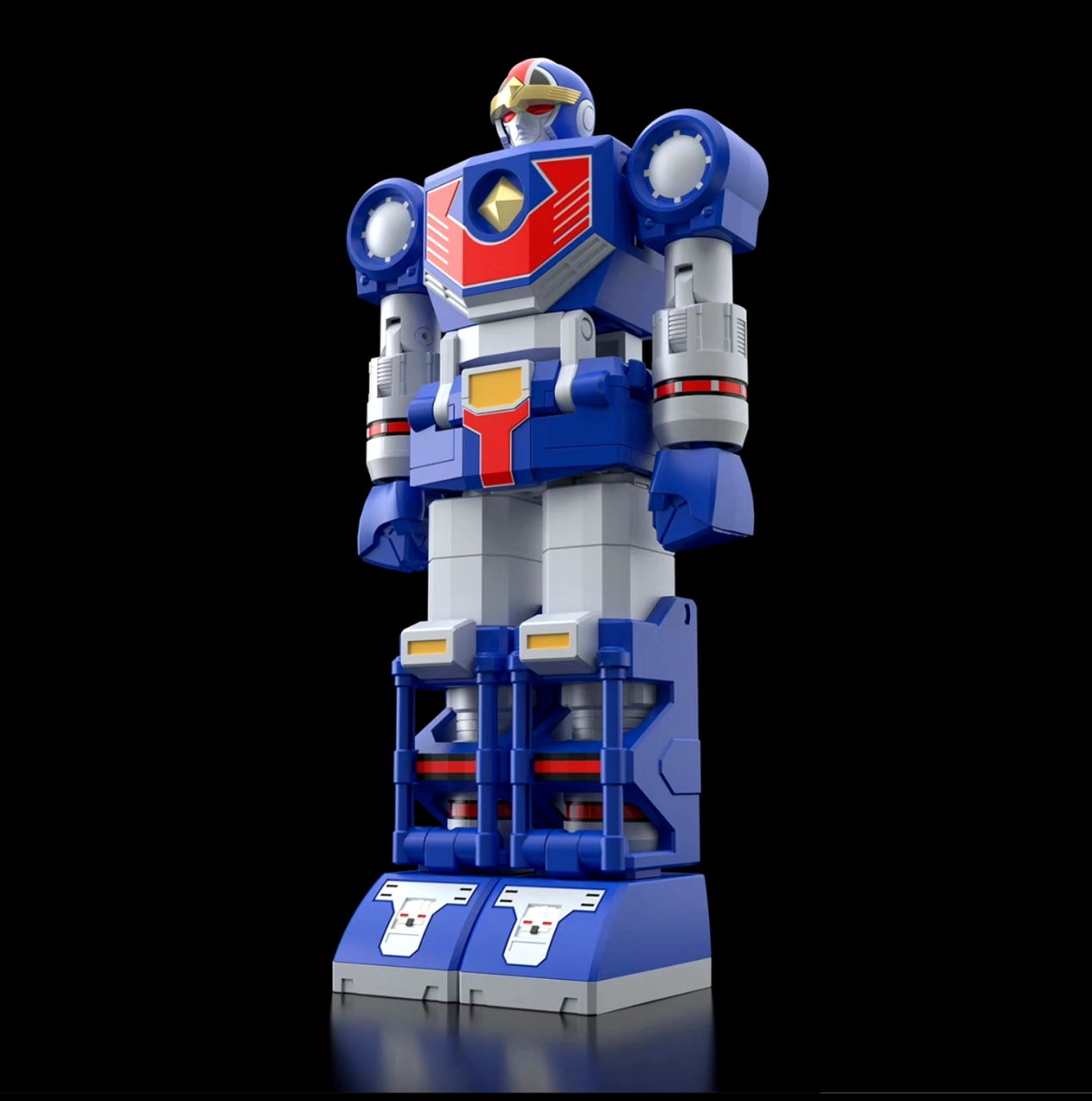 模型欣赏:smp 鸟人战队 迪特拉小子,可以变身为 676767四管喷射