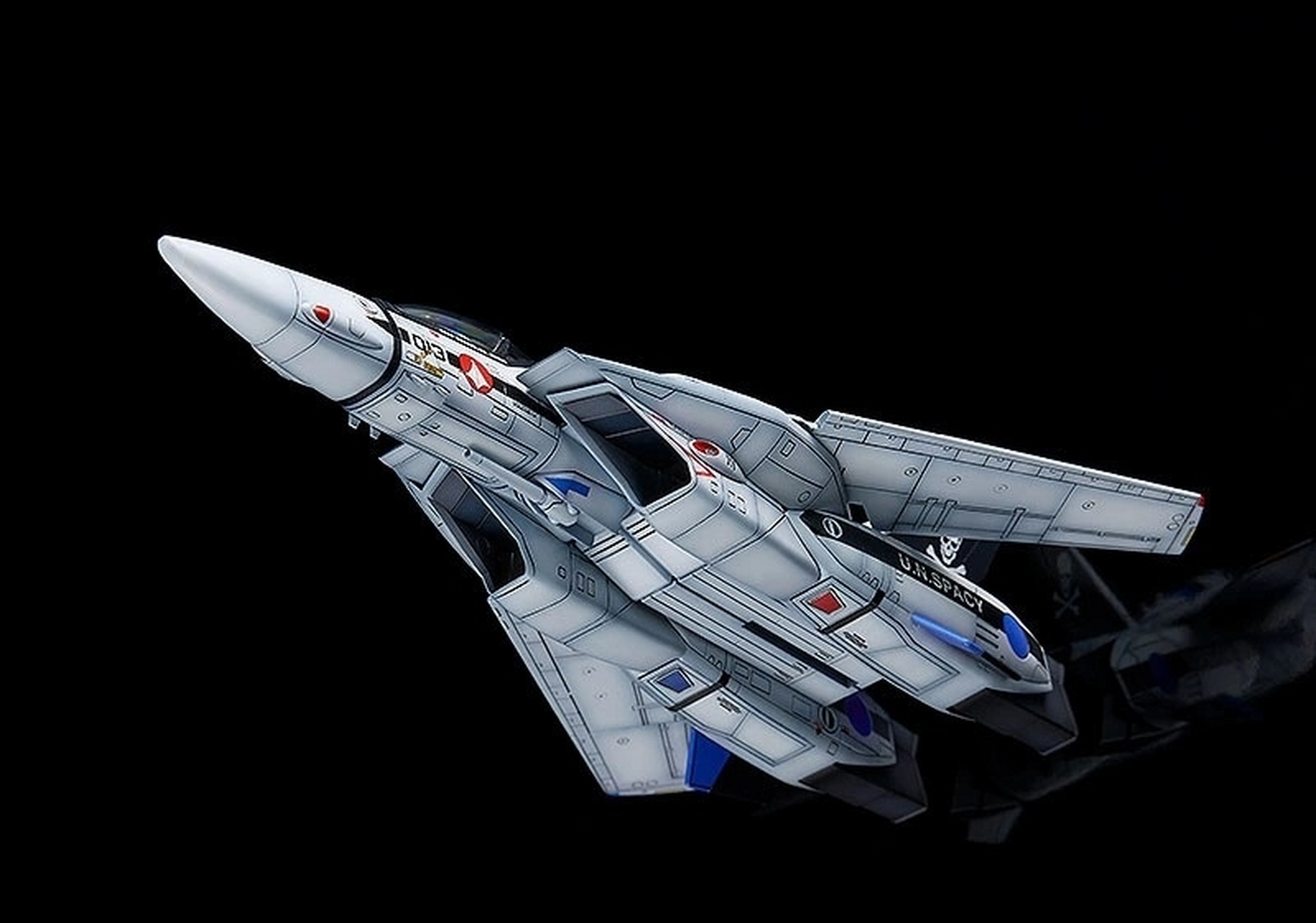 模型欣赏:max factory plamax 超时空要塞 模型 vf-1a/s 女武神战机.