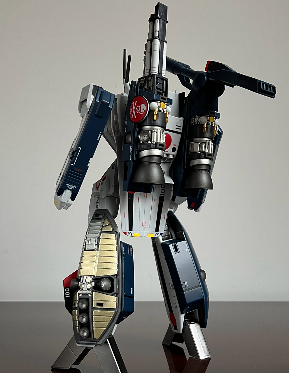 模型欣赏:dx超合金 剧场版 vf-1s 女武神战机 一条辉机,by 诹訪獭獭香