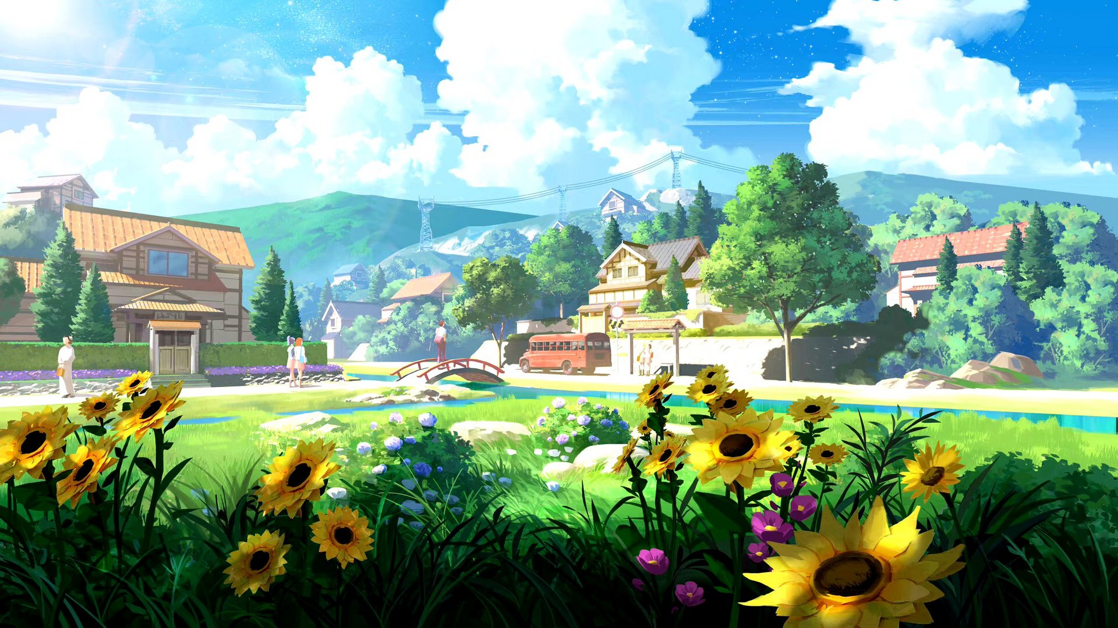 画师kevin gnutzmans风景作品欣赏,用色彩描绘了瑰丽的风景.