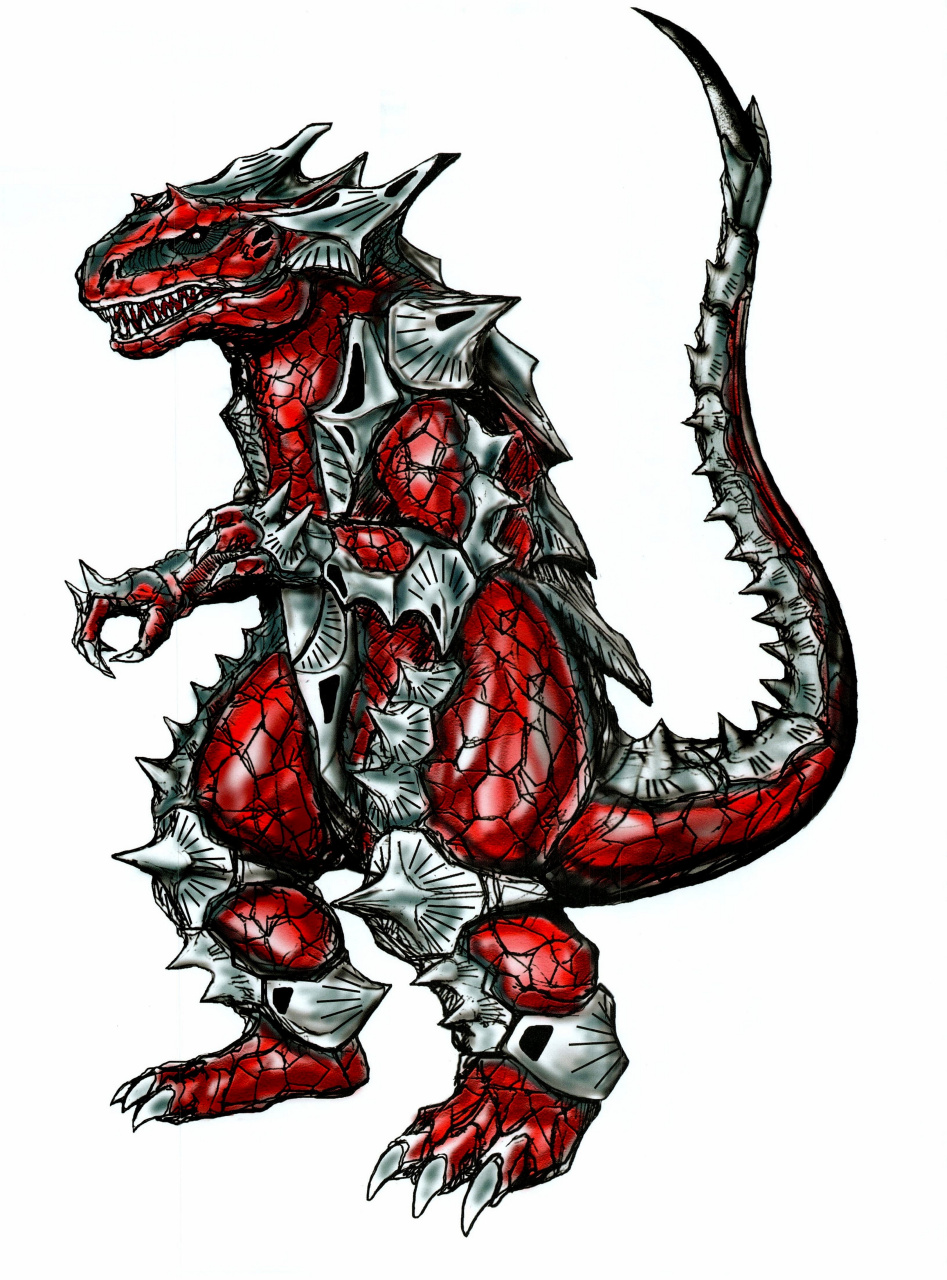 戴拿奥特曼中的怪兽设定图稿.(2)#动漫# #插画# #奥特曼# #二次元