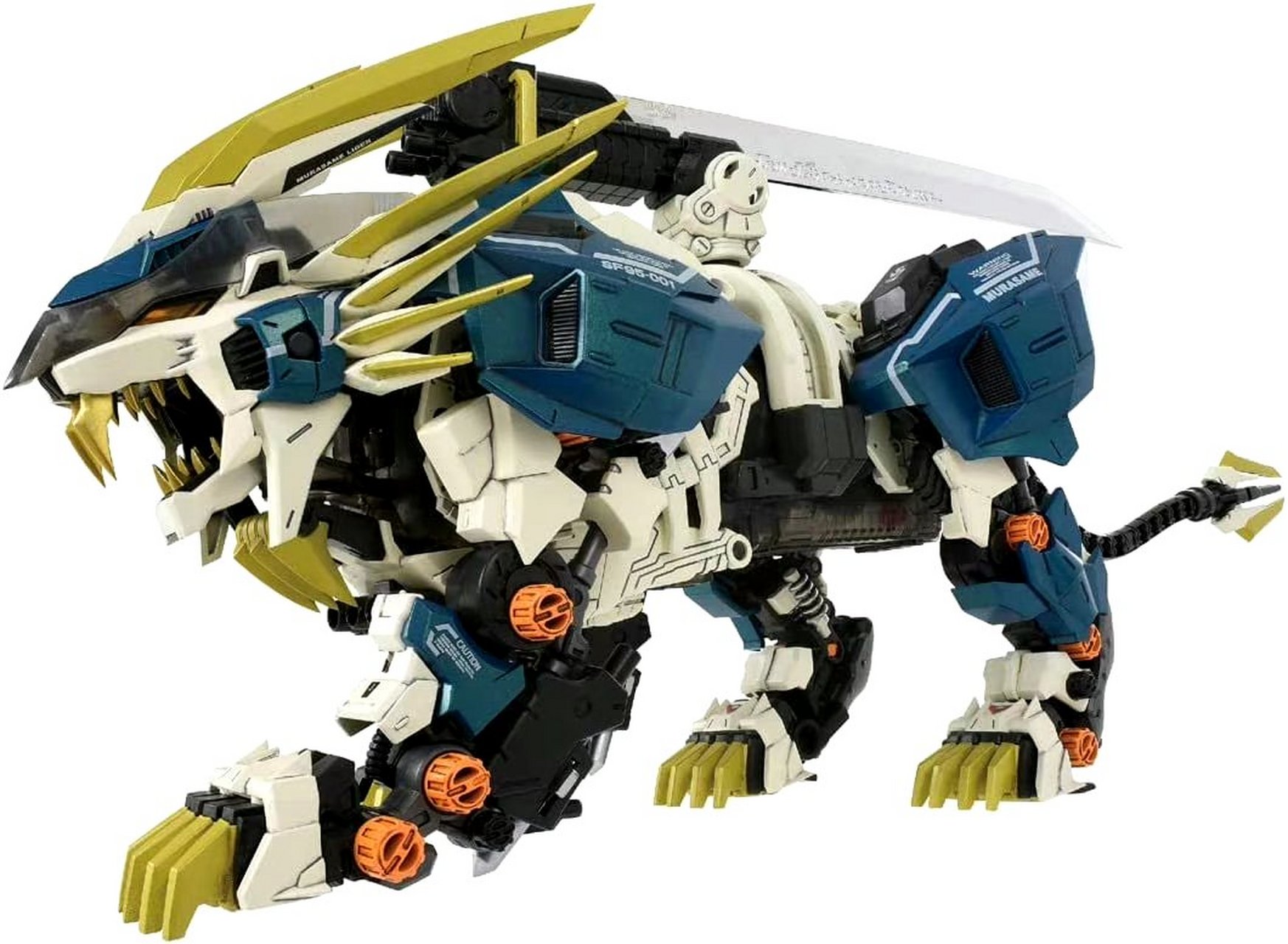 模型欣赏:takaratomy zoids az-03 村雨狮虎.