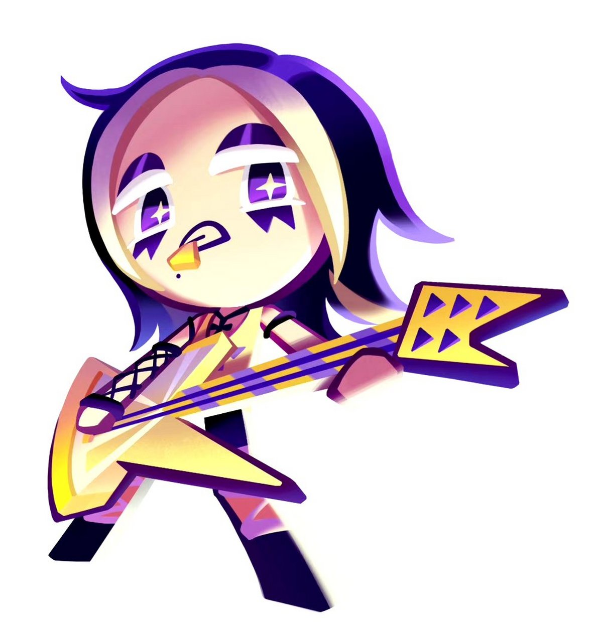 游戏《姜饼人王国》角色立绘欣赏,人物设计简洁可爱,非常有趣.