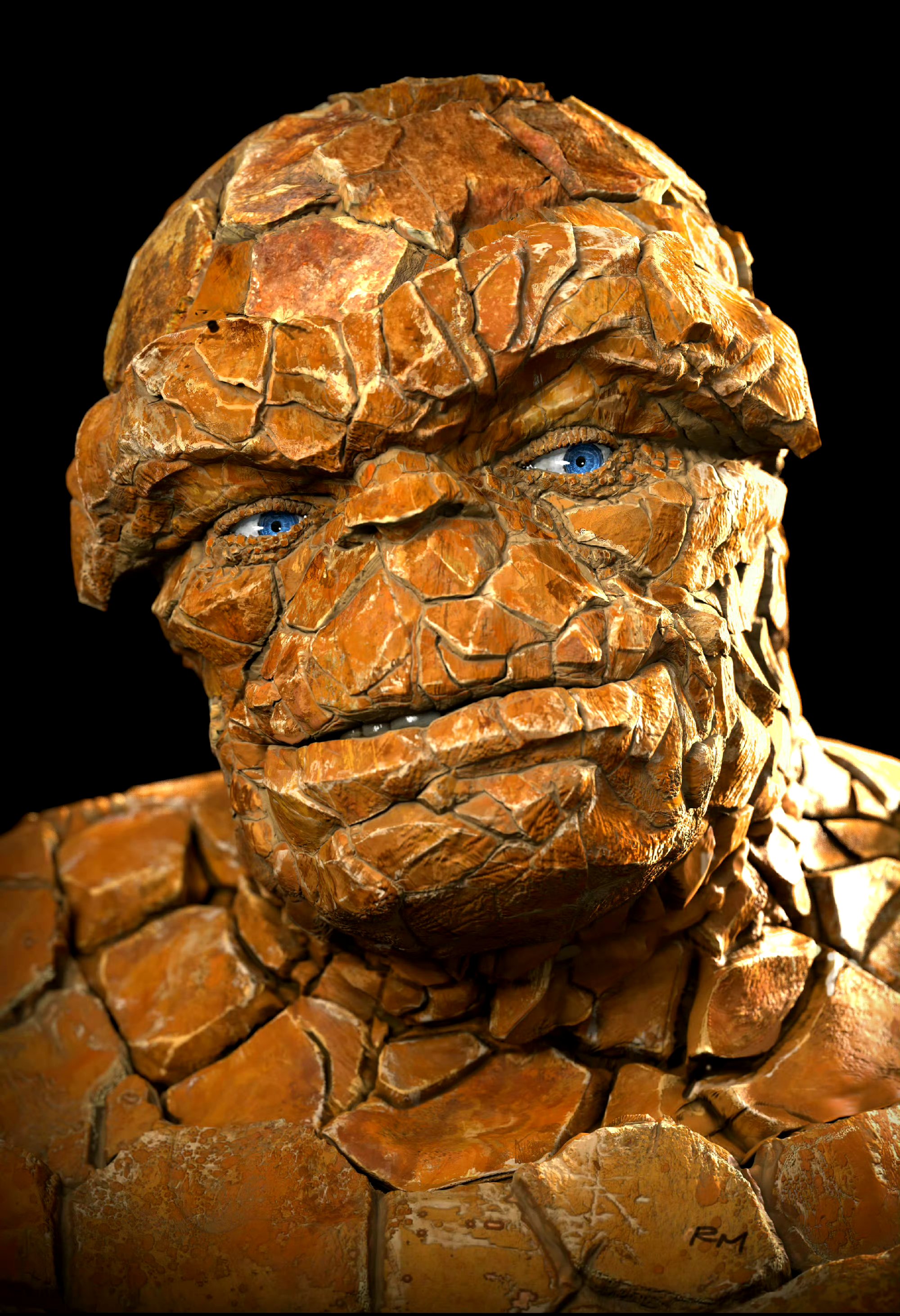 角色包括石头人,银影侠,吞星,by ryan meinerding,wesley burt