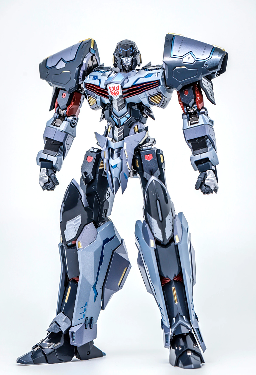 模型欣赏:铁机巧 变形金刚 镜像威震天,by notrab.