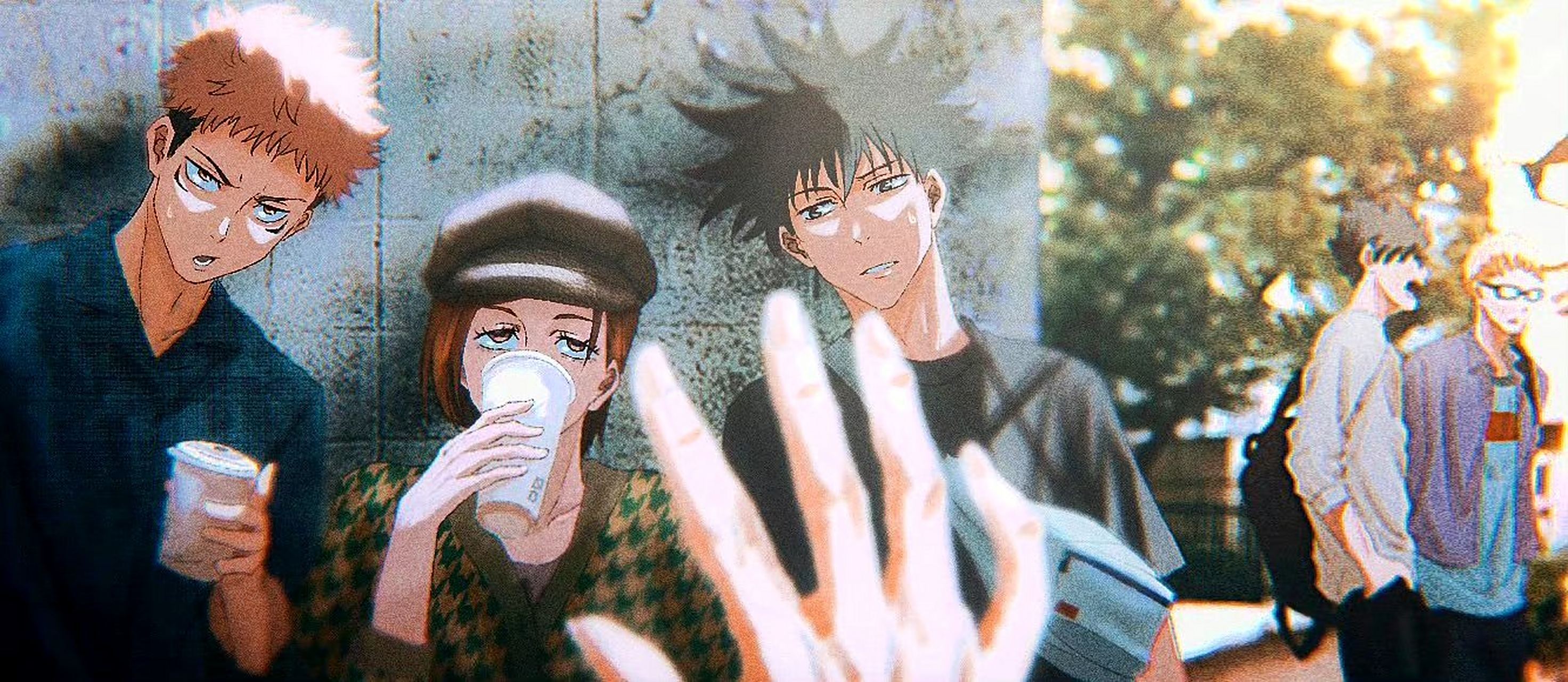 一组动画《咒术回战》角色插画欣赏,在咒术的世界里偶遇,by boom_sat