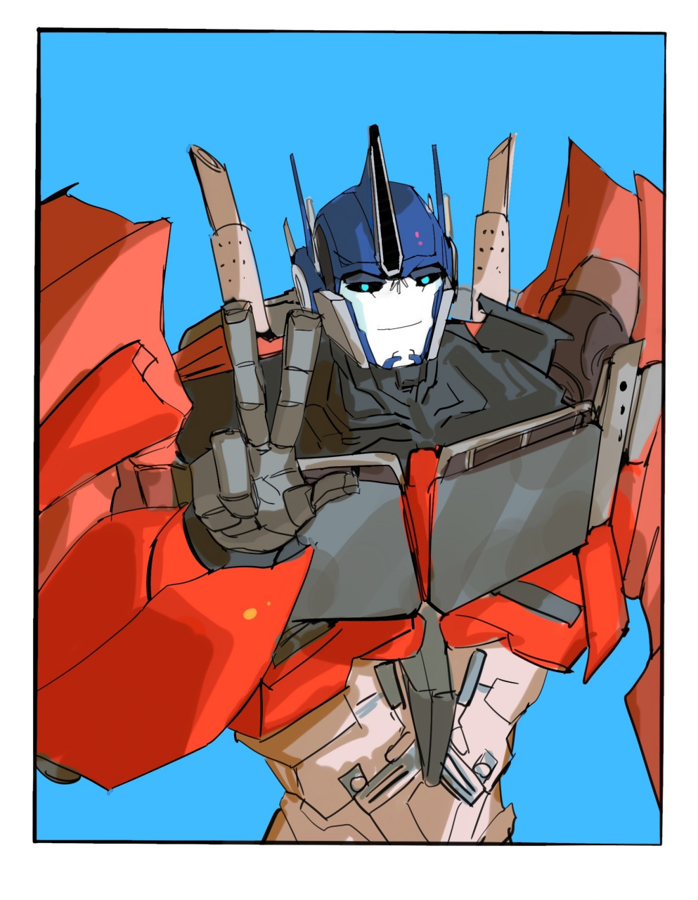 一组《变形金刚:领袖之证》角色插画欣赏,转眼之间已经好多年过去了