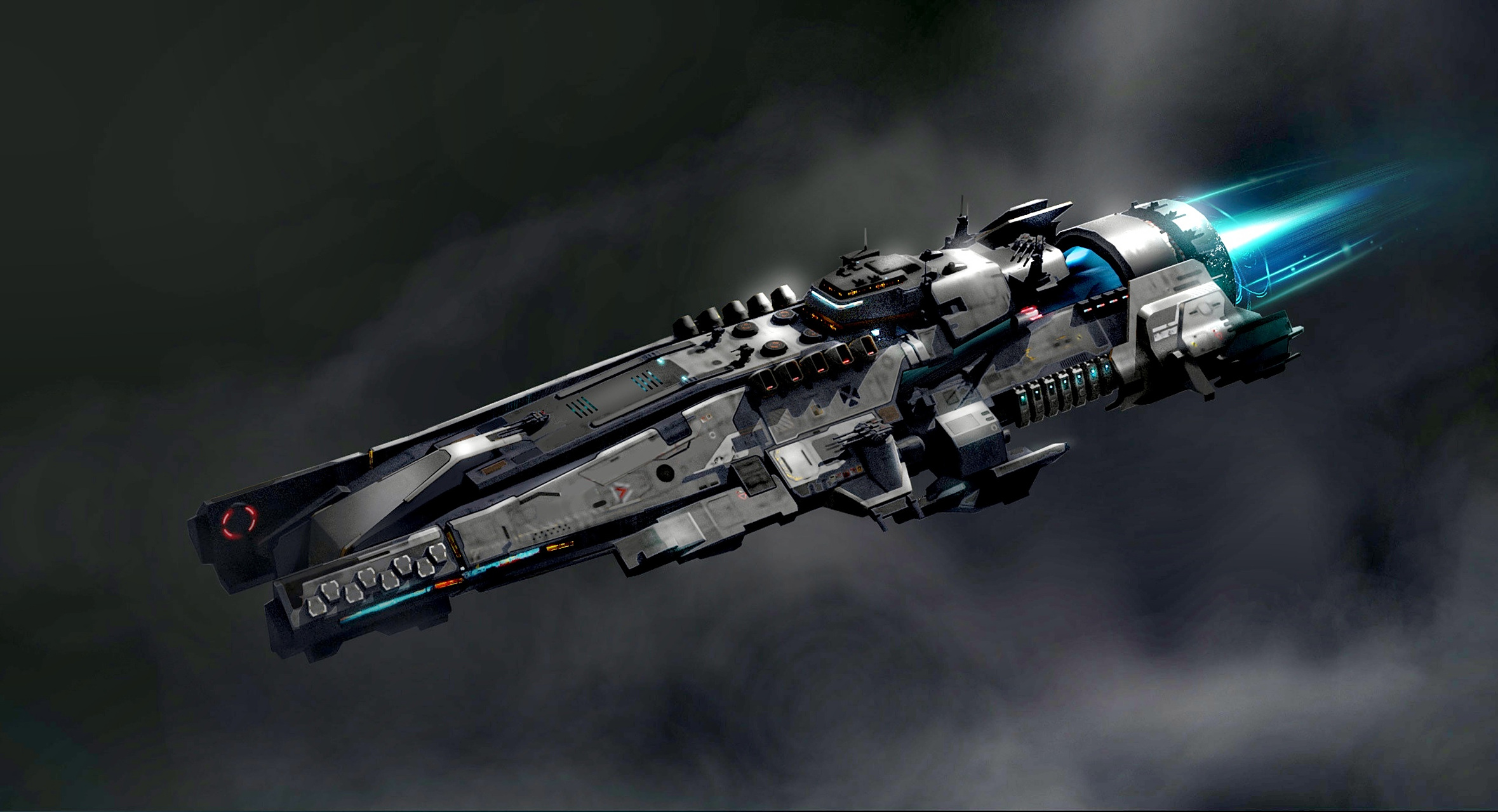 一组飞船载具欣赏,展现了太空航行的战舰,by 盗墓者也