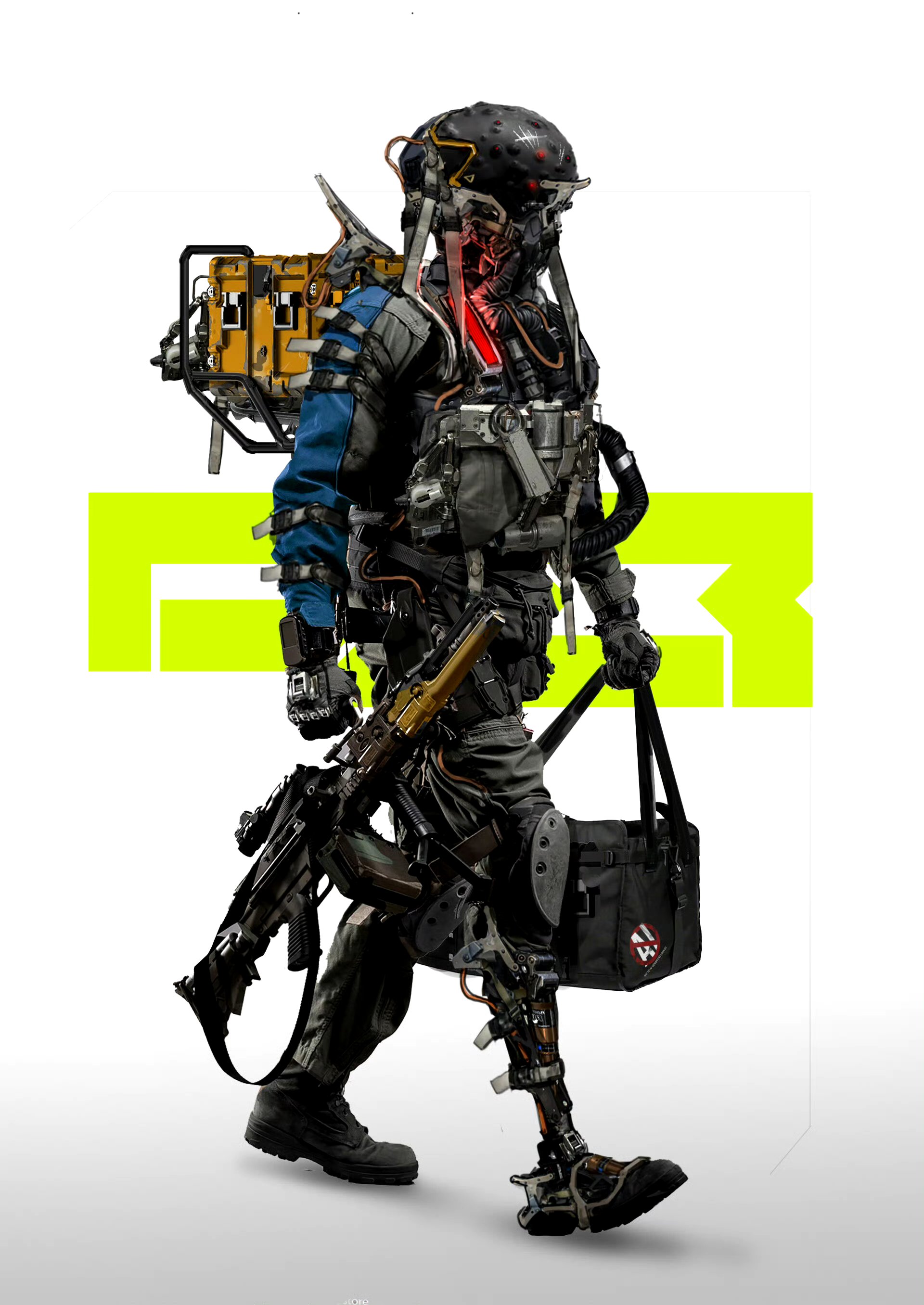 画师johnson ting科幻角色设计作品欣赏