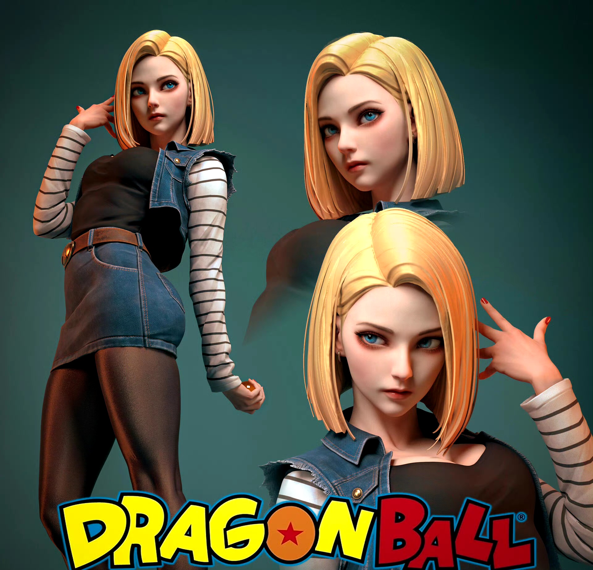 她是由红缎带军团科学家格罗博士改造的人造人