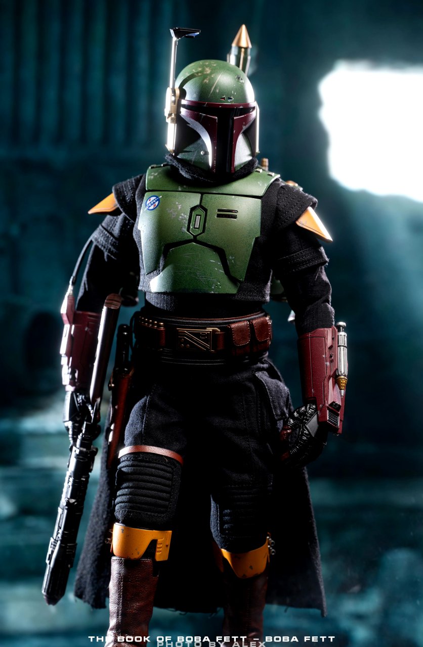 模型欣赏:hottoys ht 《波巴费特之书》波巴费特 个人剧版造型展示,by