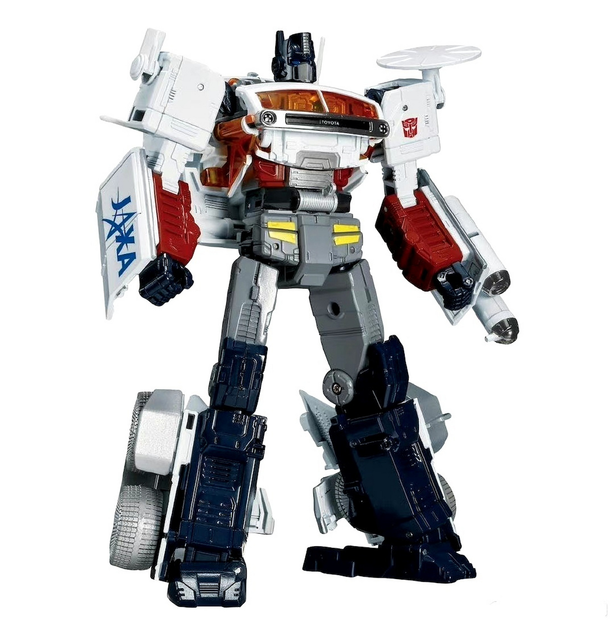 模型欣赏:takara tomy 变形金刚联名 月球车 擎天柱.