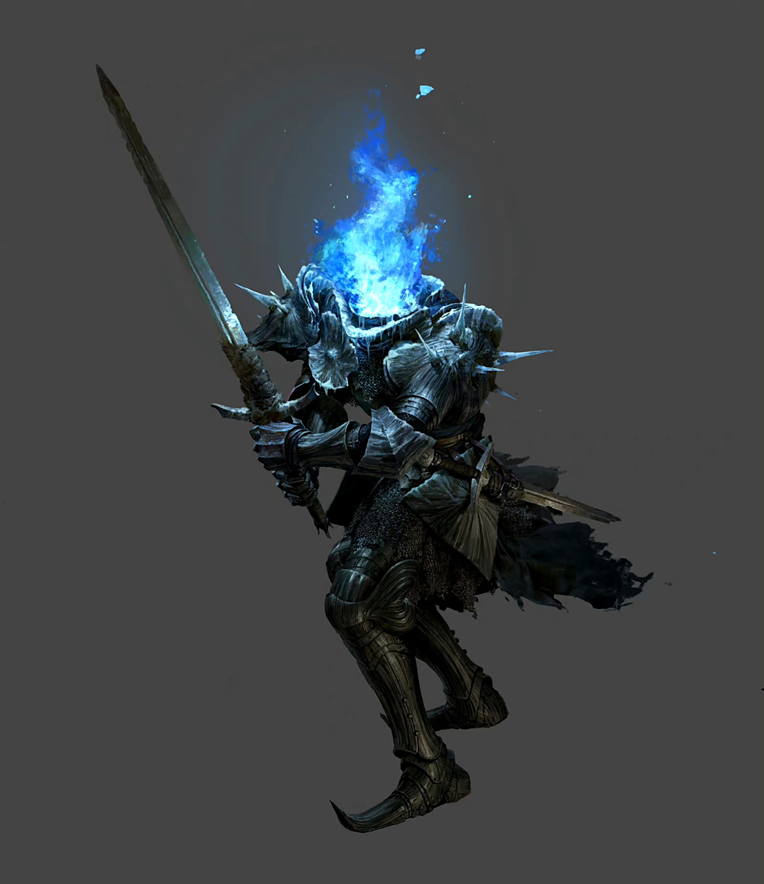 画师insist22创作的游戏《阿瓦隆之王》角色设定插画.