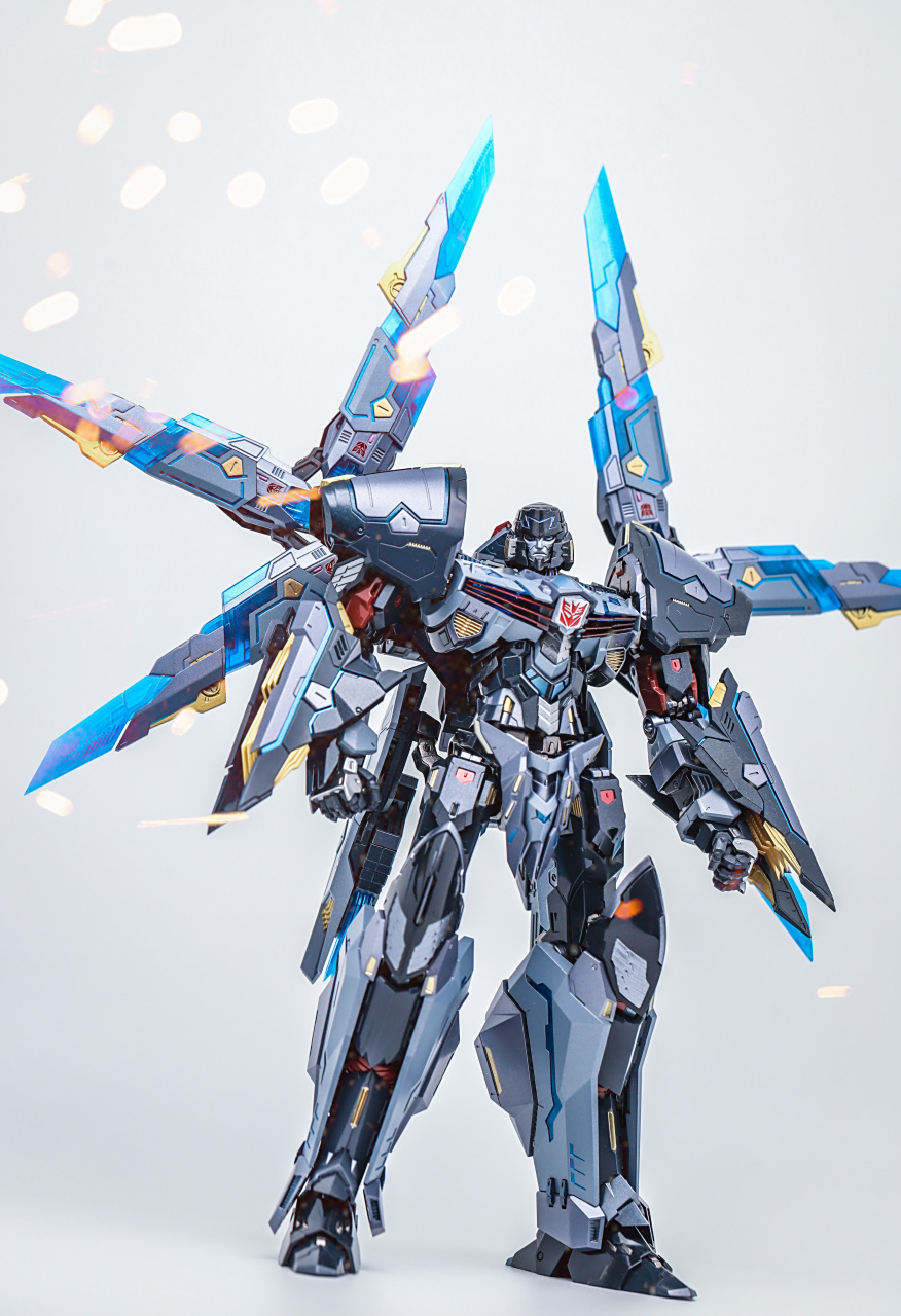 模型欣赏:铁机巧 变形金刚 镜像威震天,by notrab.