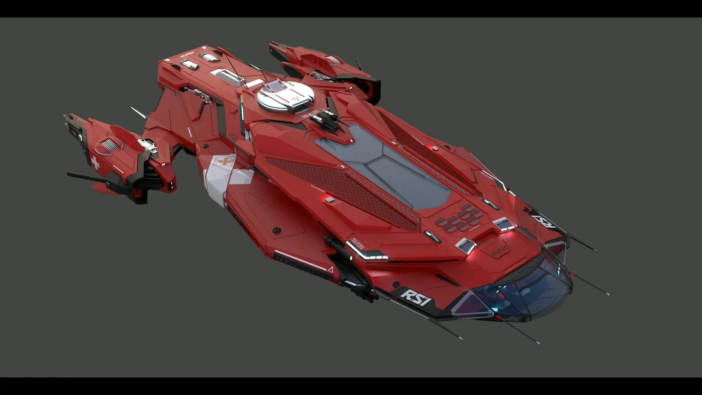 建模欣赏:未来飞行器设计,在技术突破后什么都有可能.