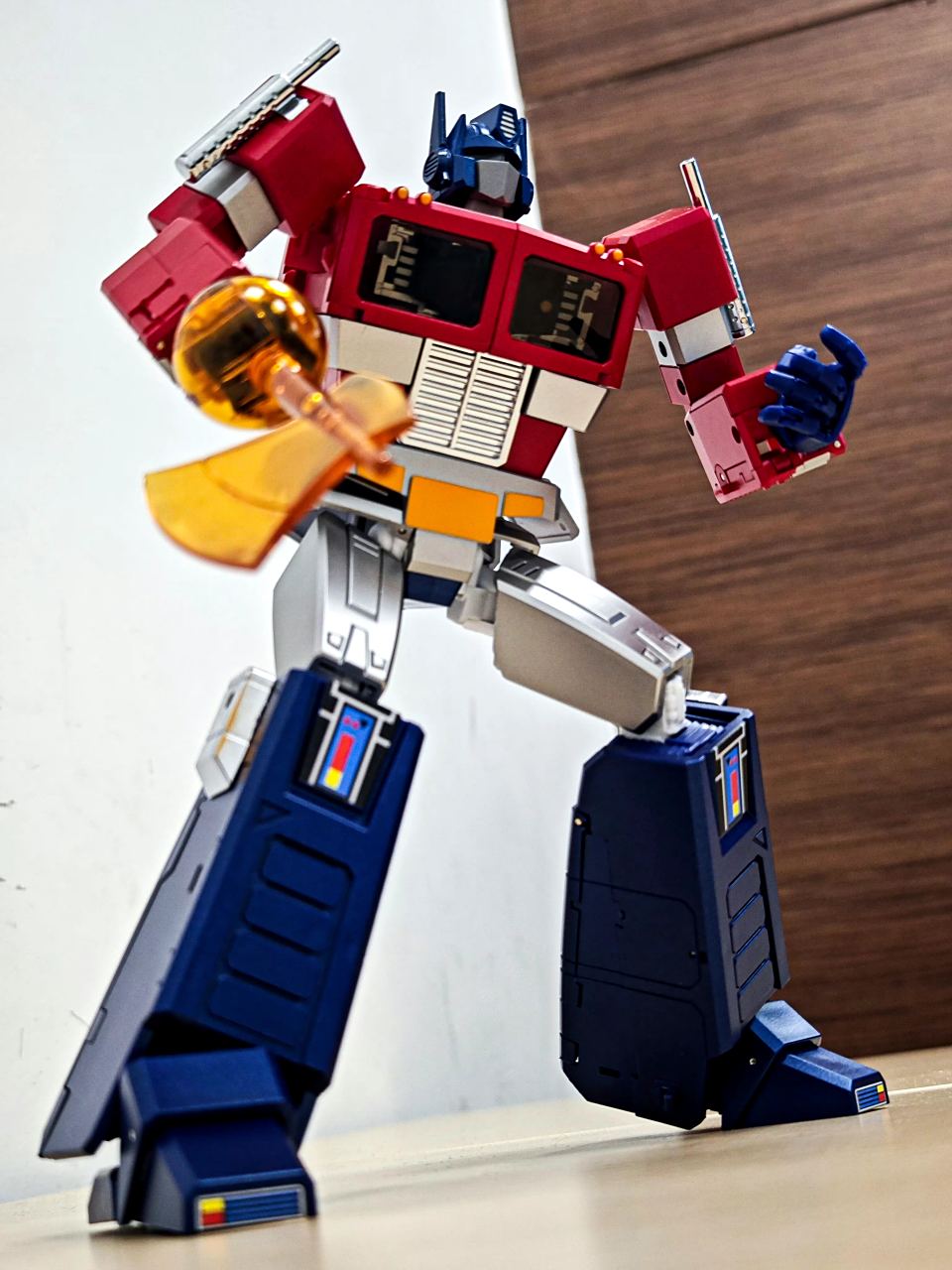 模型欣赏:ms-toys 魔方 大比例擎天柱2.0 玩具配色,by 带带自然卷.