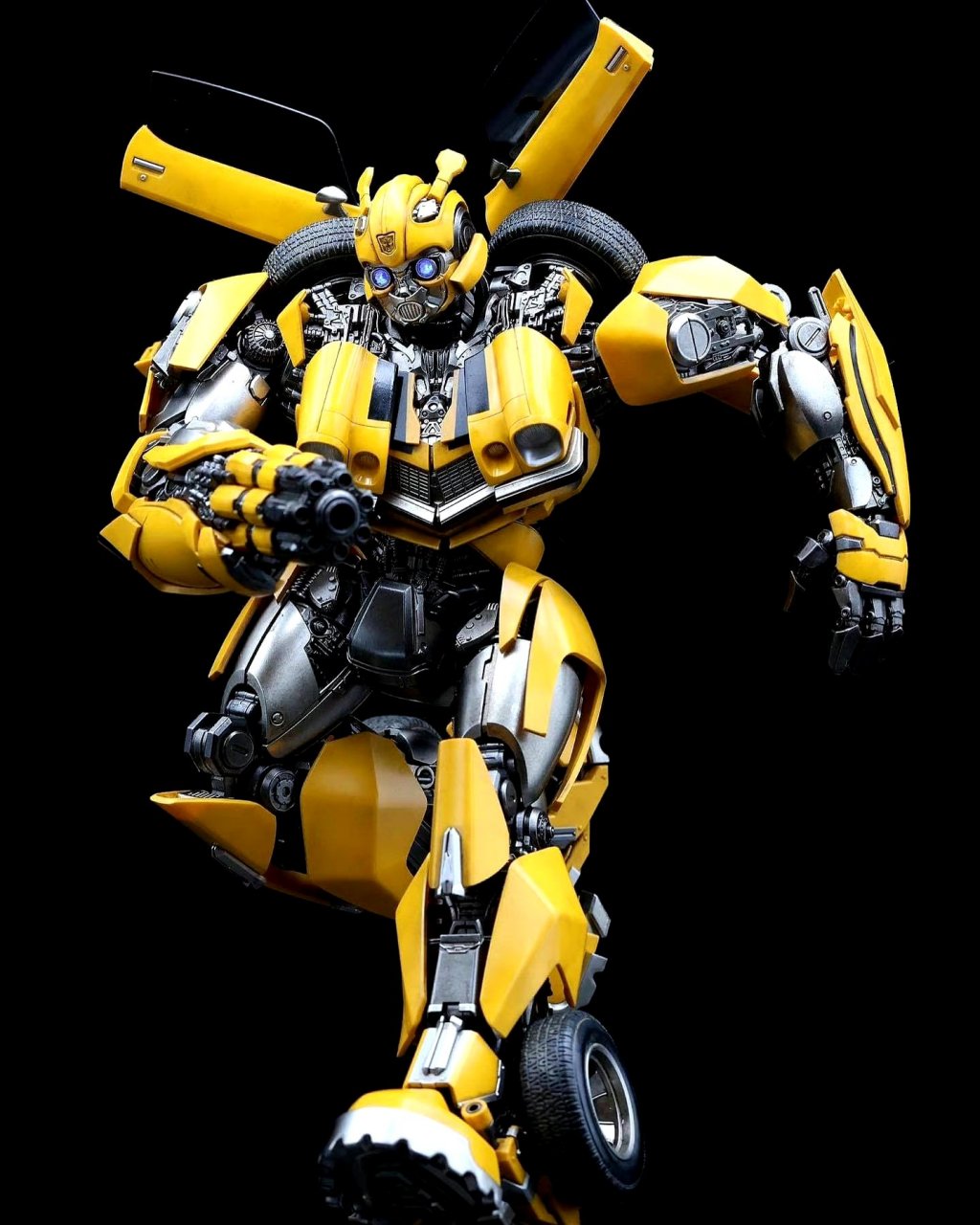 模型欣赏:《变形金刚:超能勇士崛起#》threezero dlx 大黄蜂实物图,by