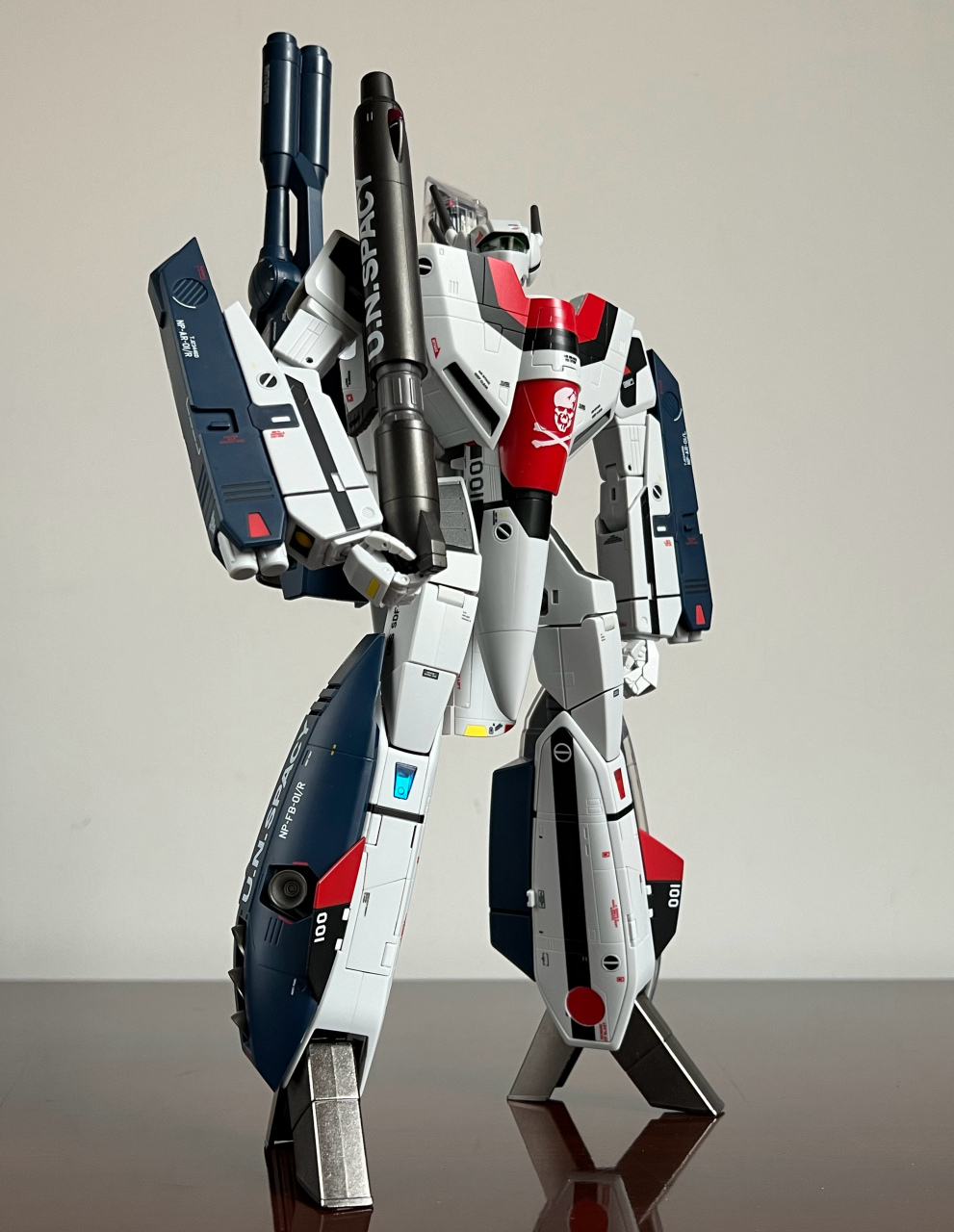 模型欣赏:dx超合金 剧场版 vf-1s 女武神战机 一条辉机,by 诹訪獭獭香