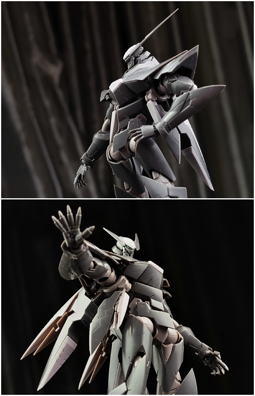 模型欣赏:寿屋 全金属狂潮 plan1055 1:60 钢铁堕天使 ,by gunpla