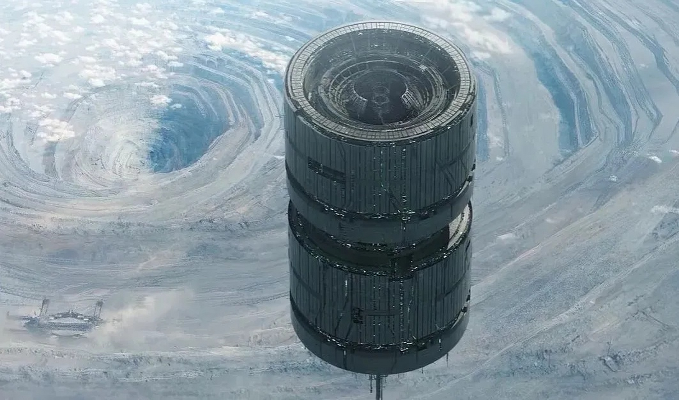 一组未来飞船与空间站概念设计欣赏,希望这种景象能够早日实现.