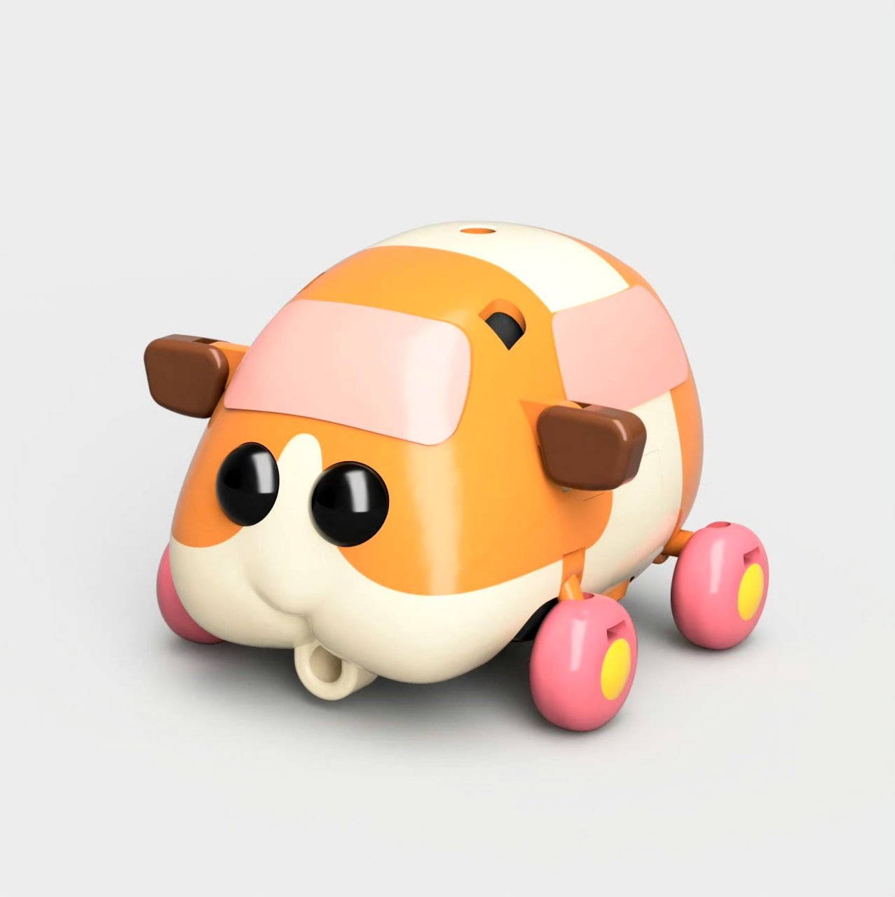 模型欣赏:模友akainokiki制作的变形金刚 x pui pui天竺鼠车联动变形