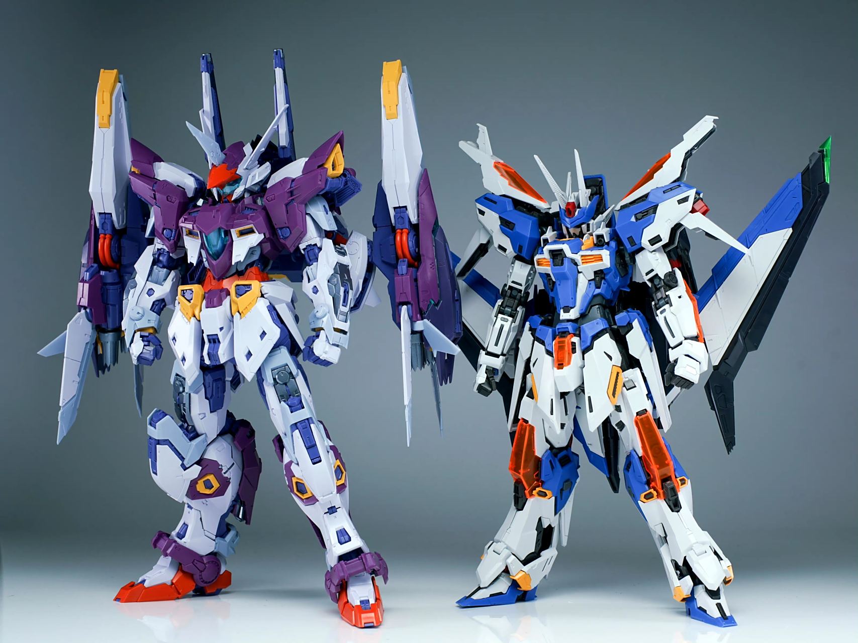 模型欣赏:无限新星  雷霆机甲,by 模魂工作室.#动漫# #模型# #机甲