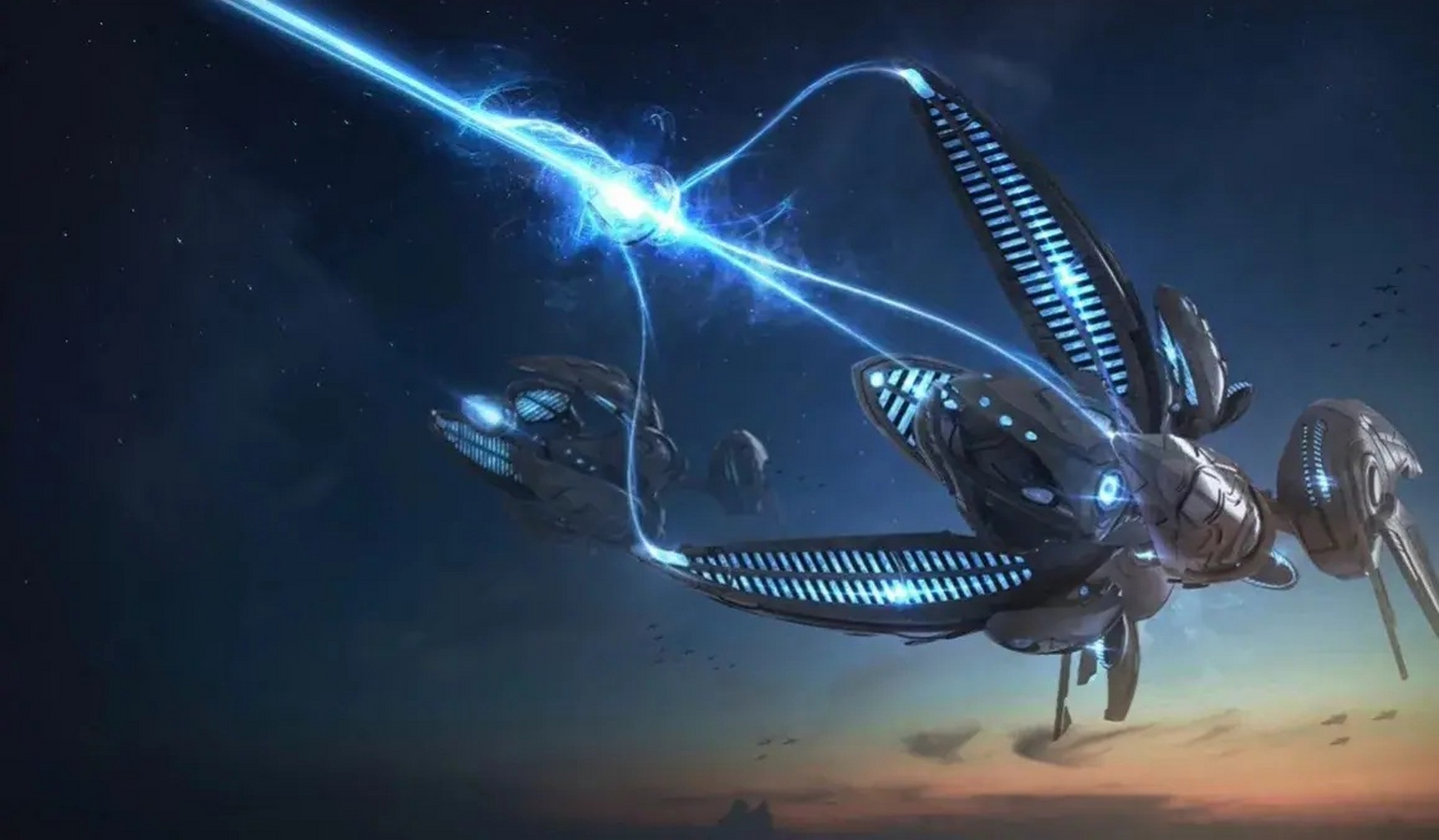 一组未来太空战舰的想象作品,符合现实的审美,十分壮观雄伟.