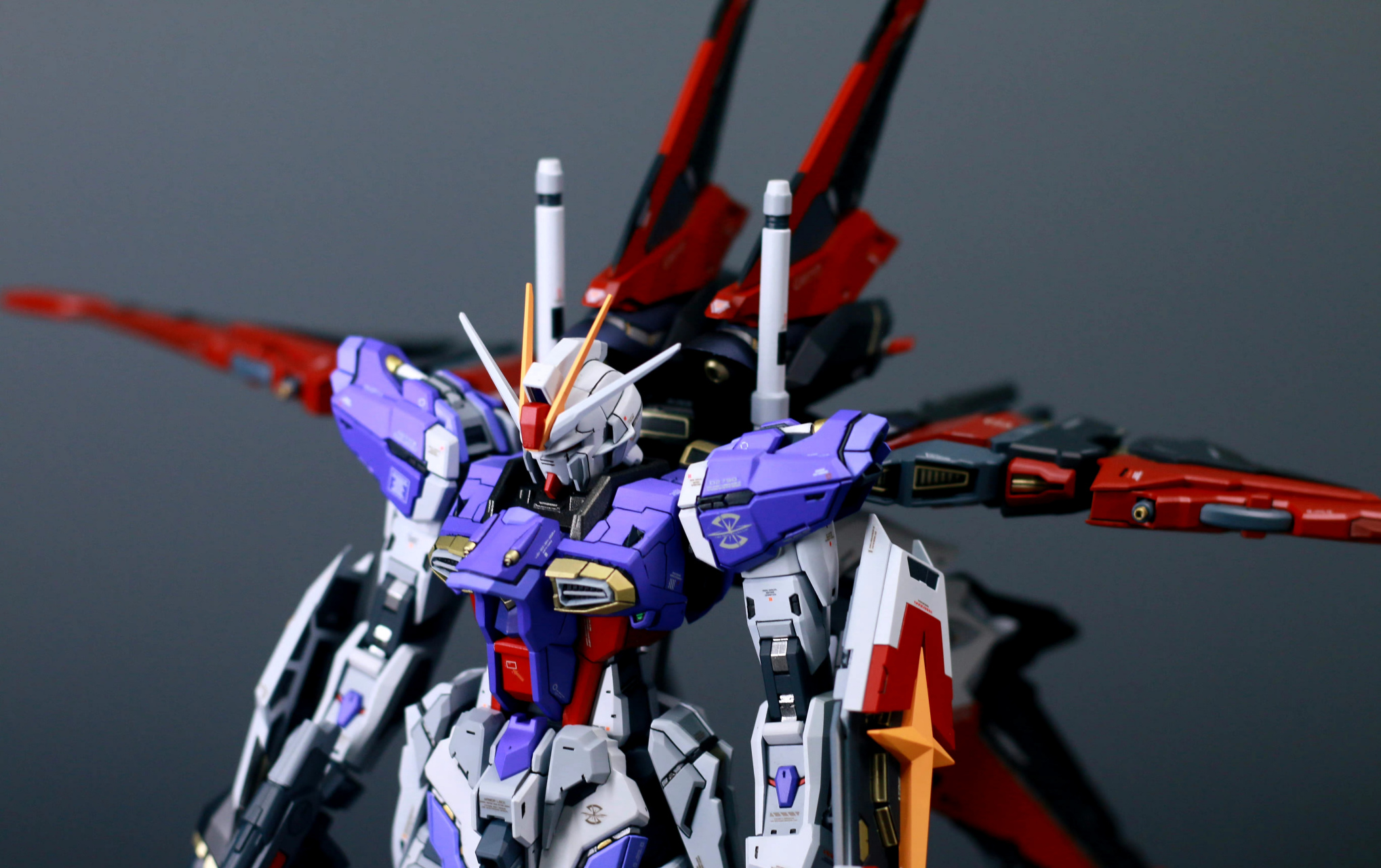 模型欣赏:育胶乐园 机动战士高达seed destiny 脉冲高达,by 小白的