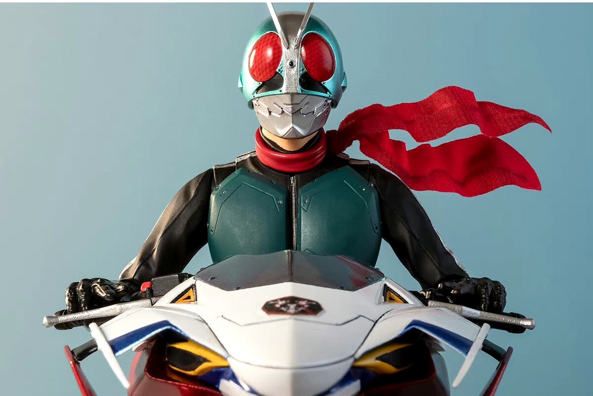 h.figuarts 《新·假面骑士》新旋风号.#动漫# #模型# #假面骑士