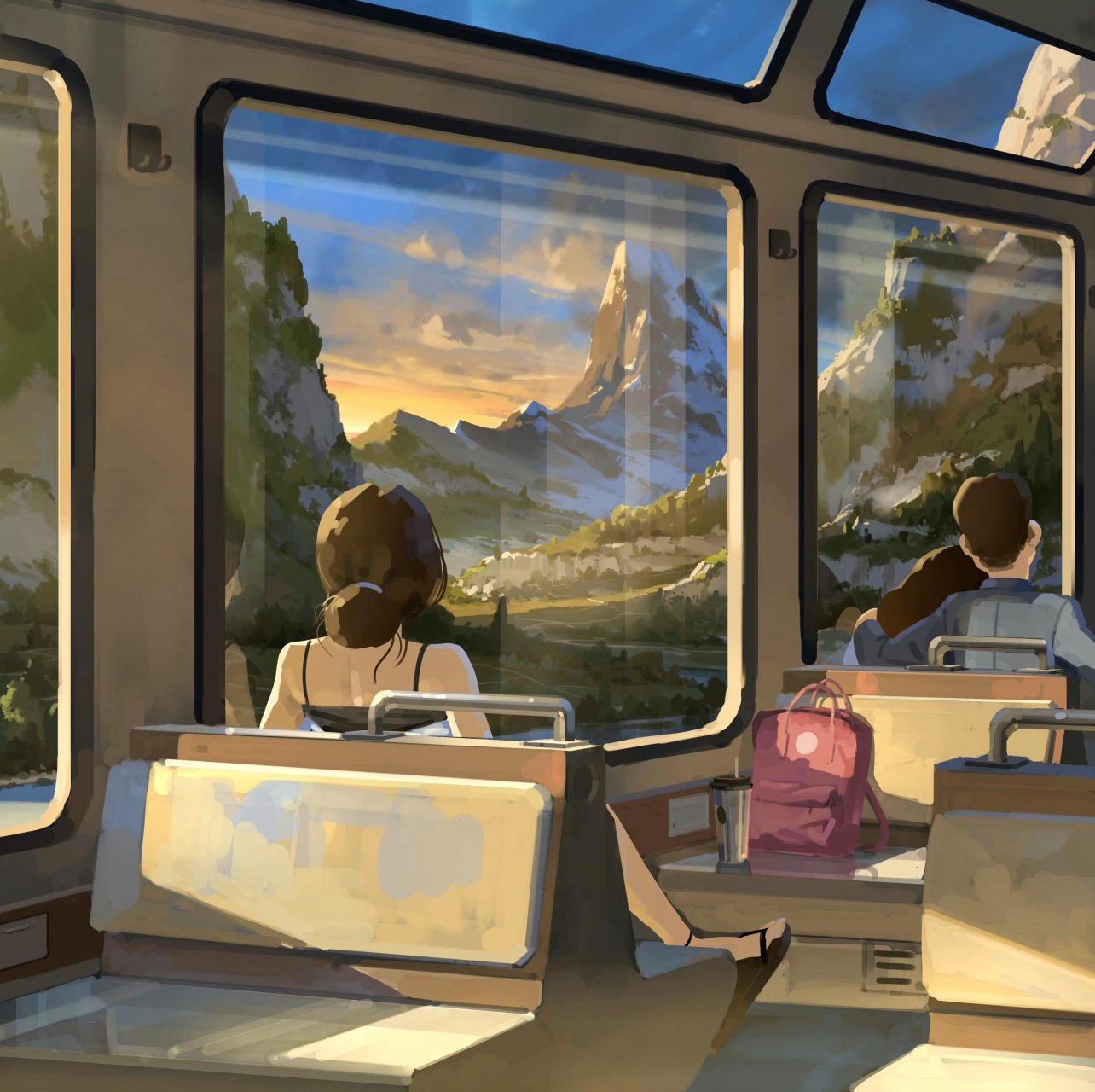 致敬悠闲惬意的美好时光,画师sin jong hun风景作品欣赏.