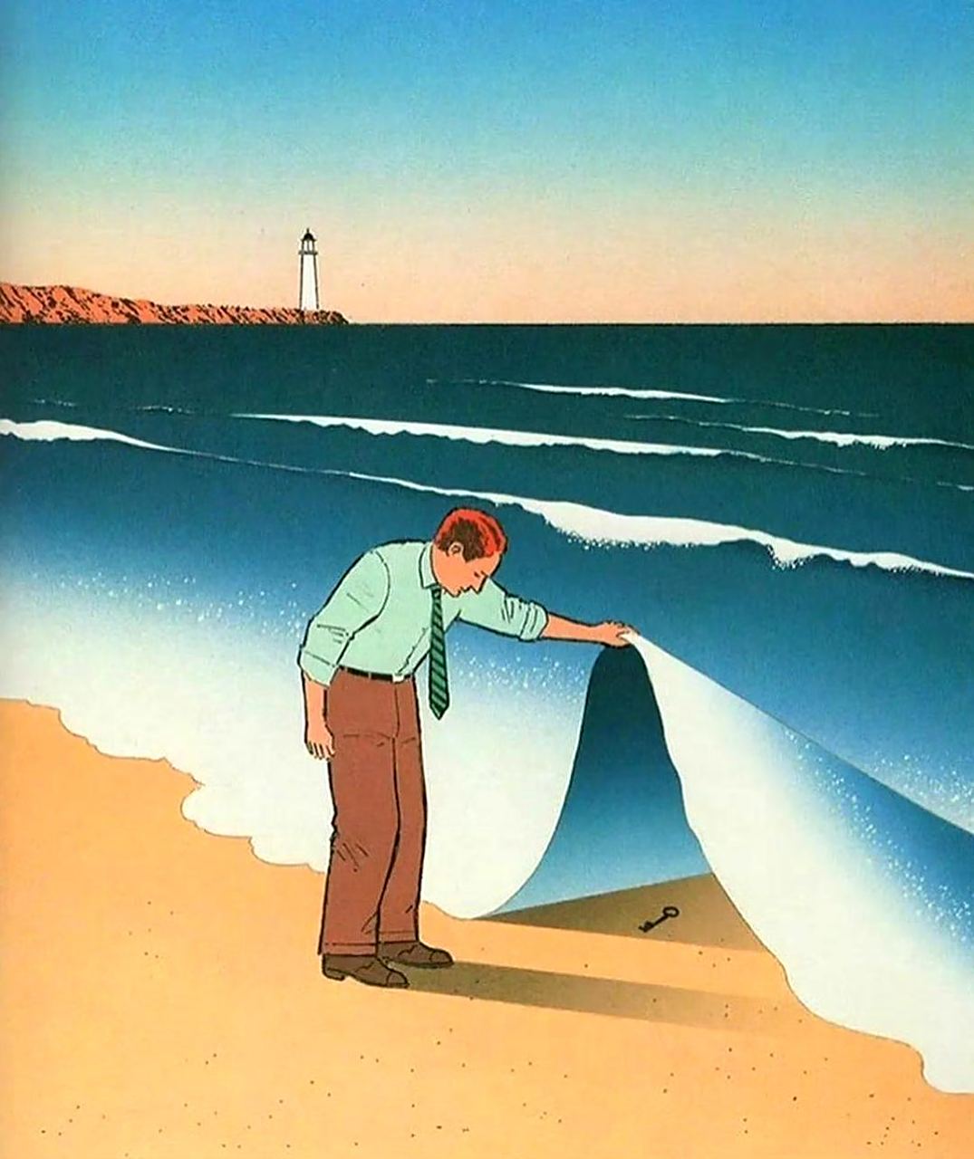 超现实主义画家 盖伊·比洛特 676767插画作品欣赏,在抽象风格