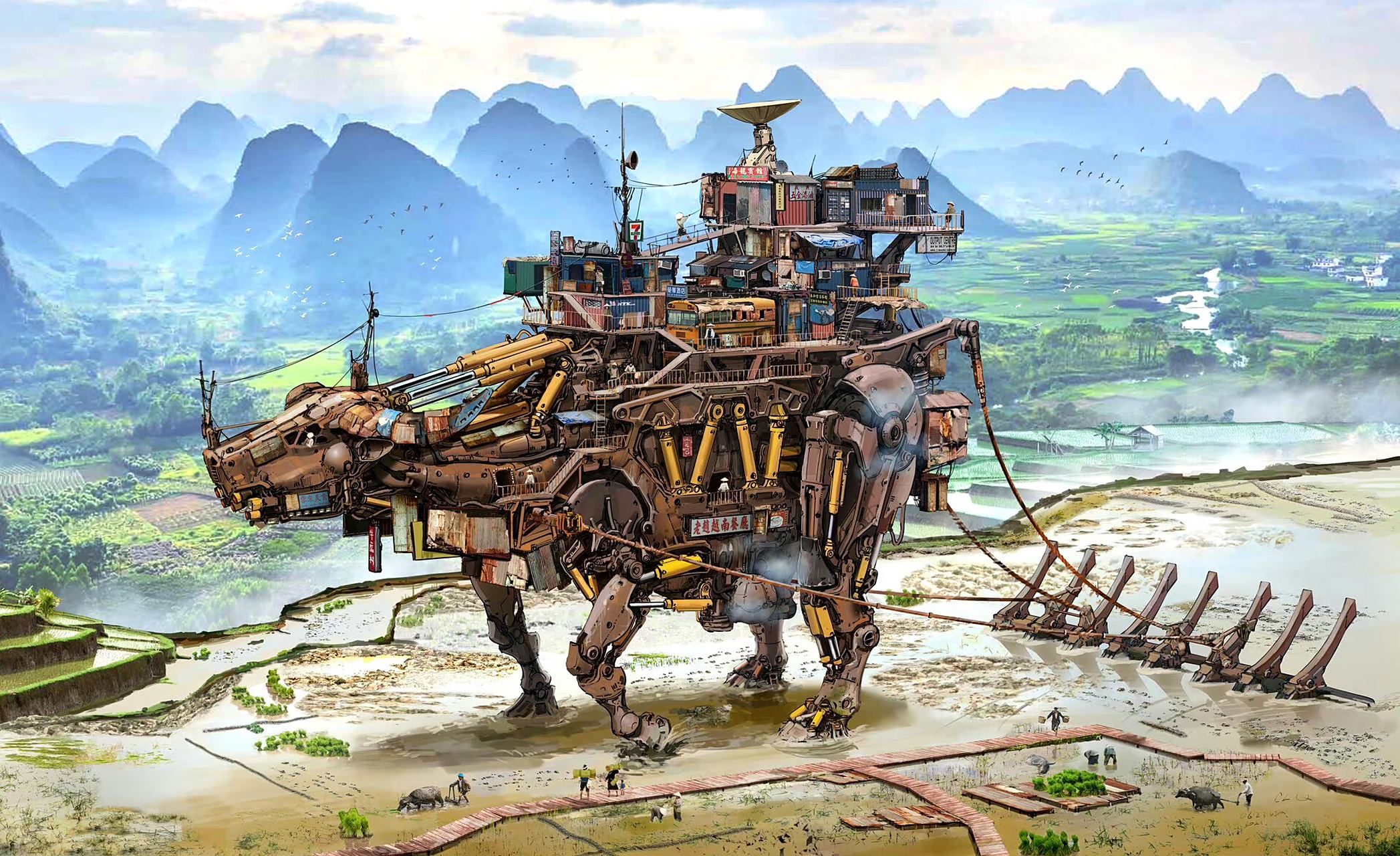 动漫# #插画# #科幻