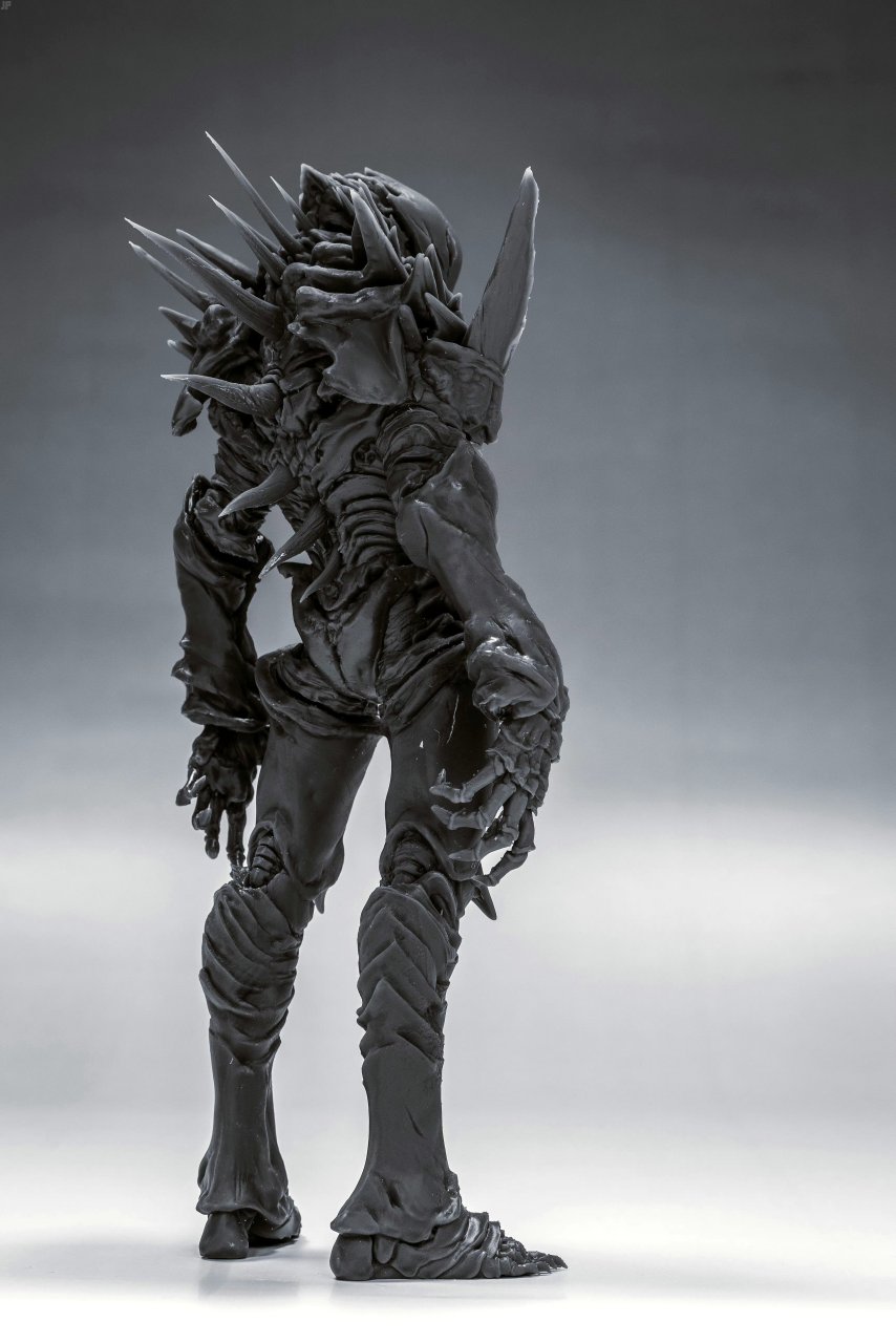 模型欣赏: 弐瓶勉 动漫《abara》黑奇居子.#动漫# #模型# #二次元