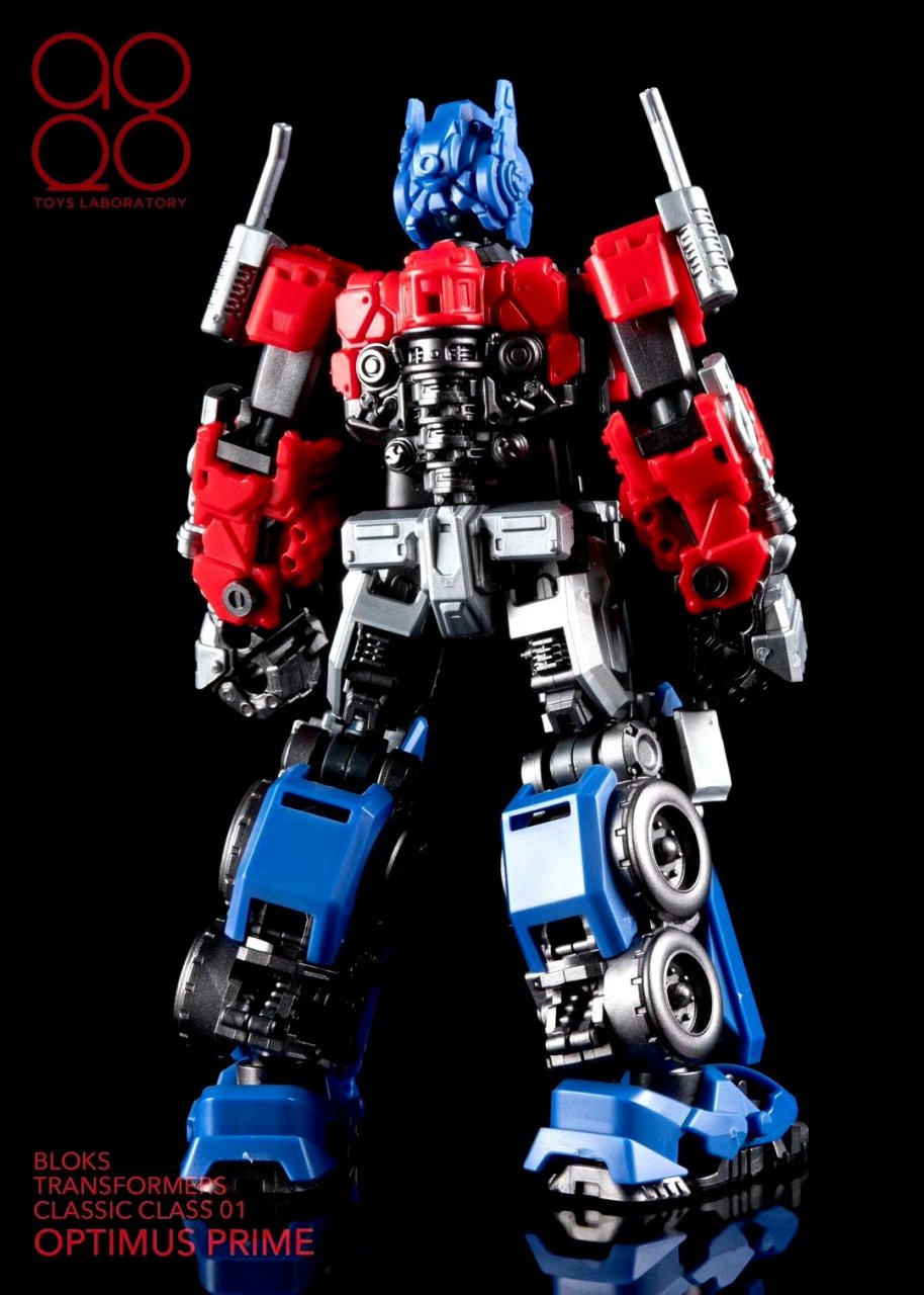 模型欣赏:布鲁可积木人 超越版 变形金刚7 擎天柱,by 928_toys