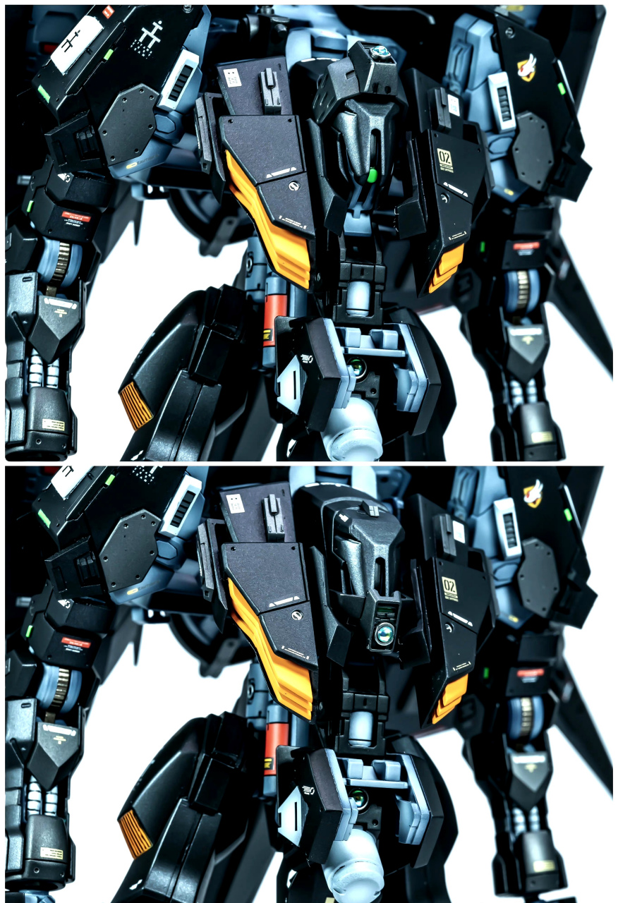 模型欣赏:机动战士高达 黑野兔部队-梅萨拉强制侦察型,by takuchanko