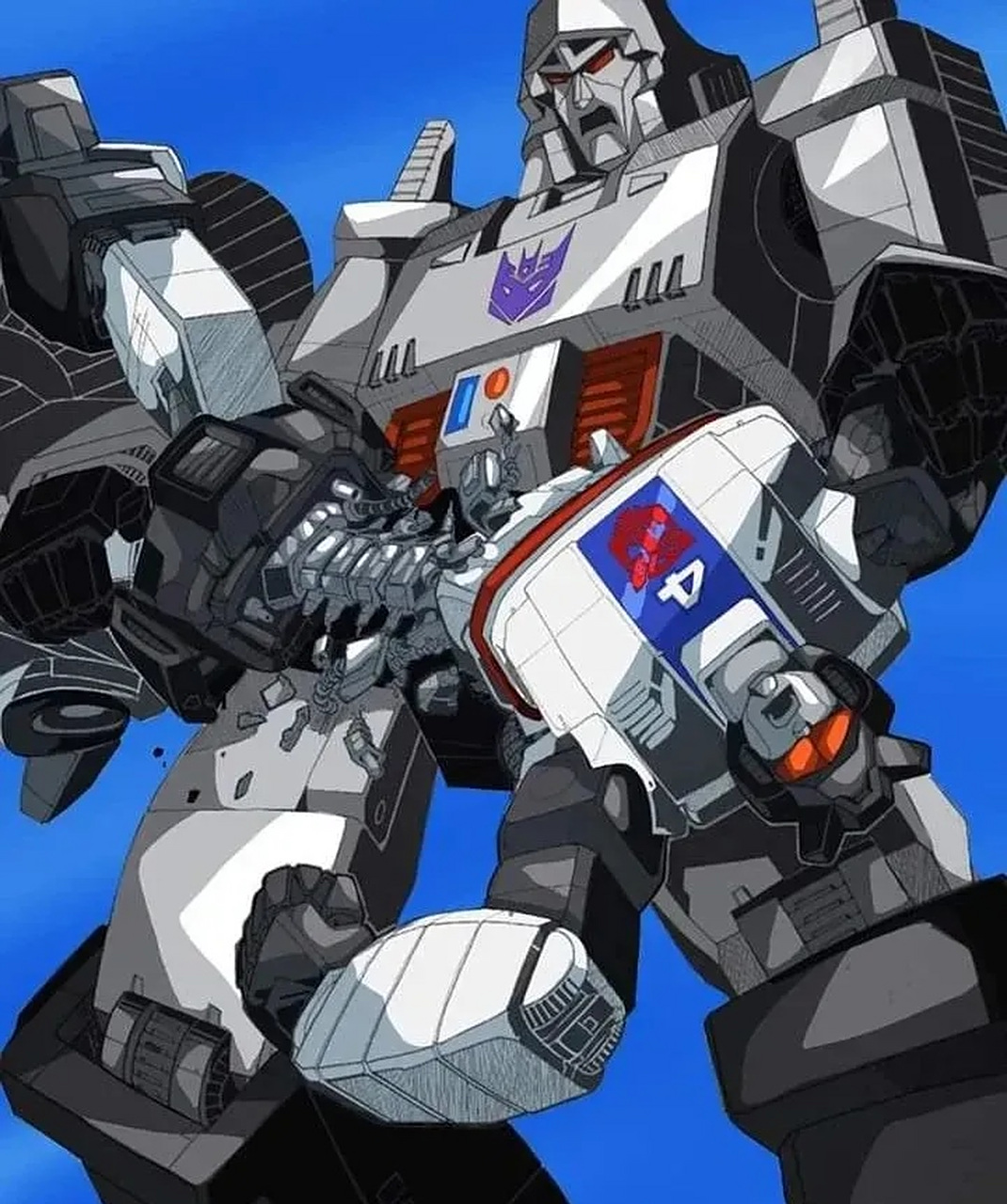 一组变形金刚角色插画,形象来自g1动画和舰队系列.