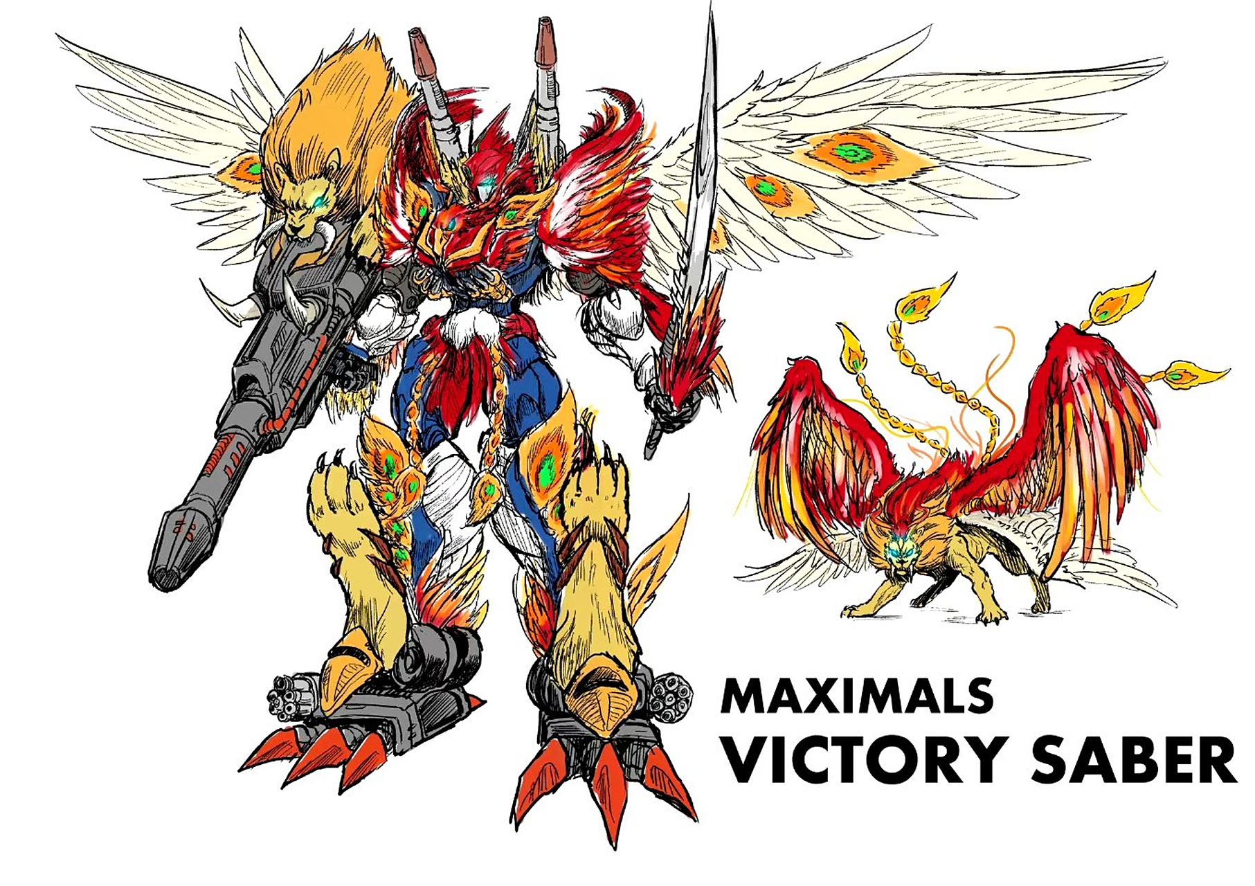 野兽化变形金刚狮王史达,史达和狮王各自具有野兽形态,并且还可以合体