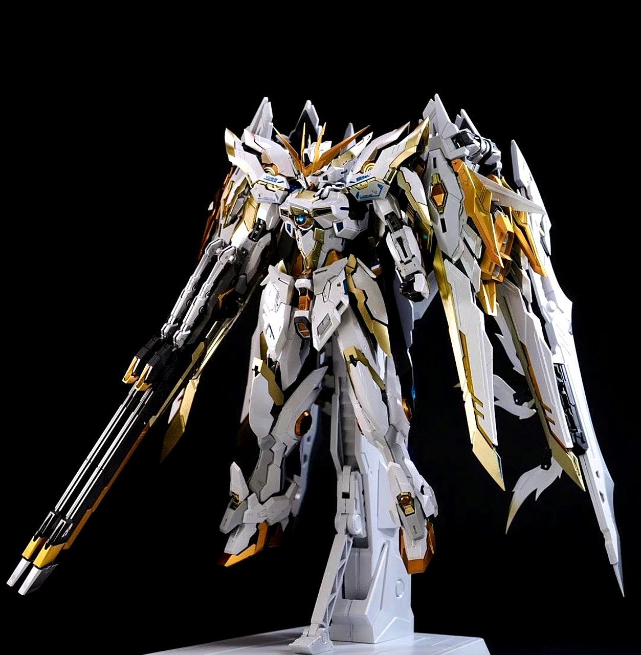 模型欣赏:zaa 蓝焰机甲 飞翼零式高达魔改,by stan.