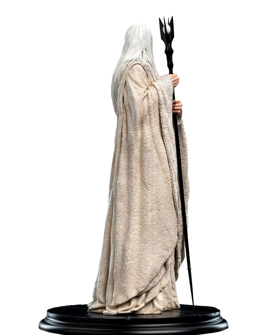 模型欣赏:weta workshop 1/6 魔戒 经典系列 白袍萨鲁曼/saruman 雕像